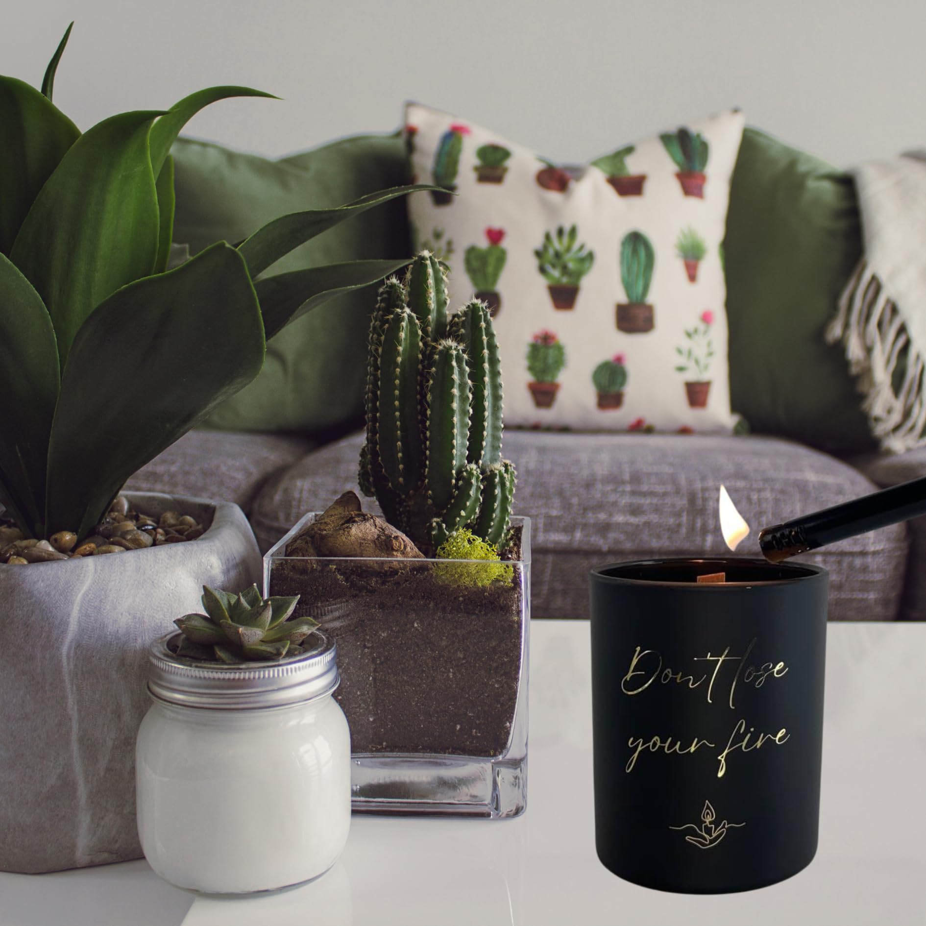 100% Natural Soy Wax Candle, Valentines Day Gifts for Women & Men, Candles for Home LomillaAu supplements