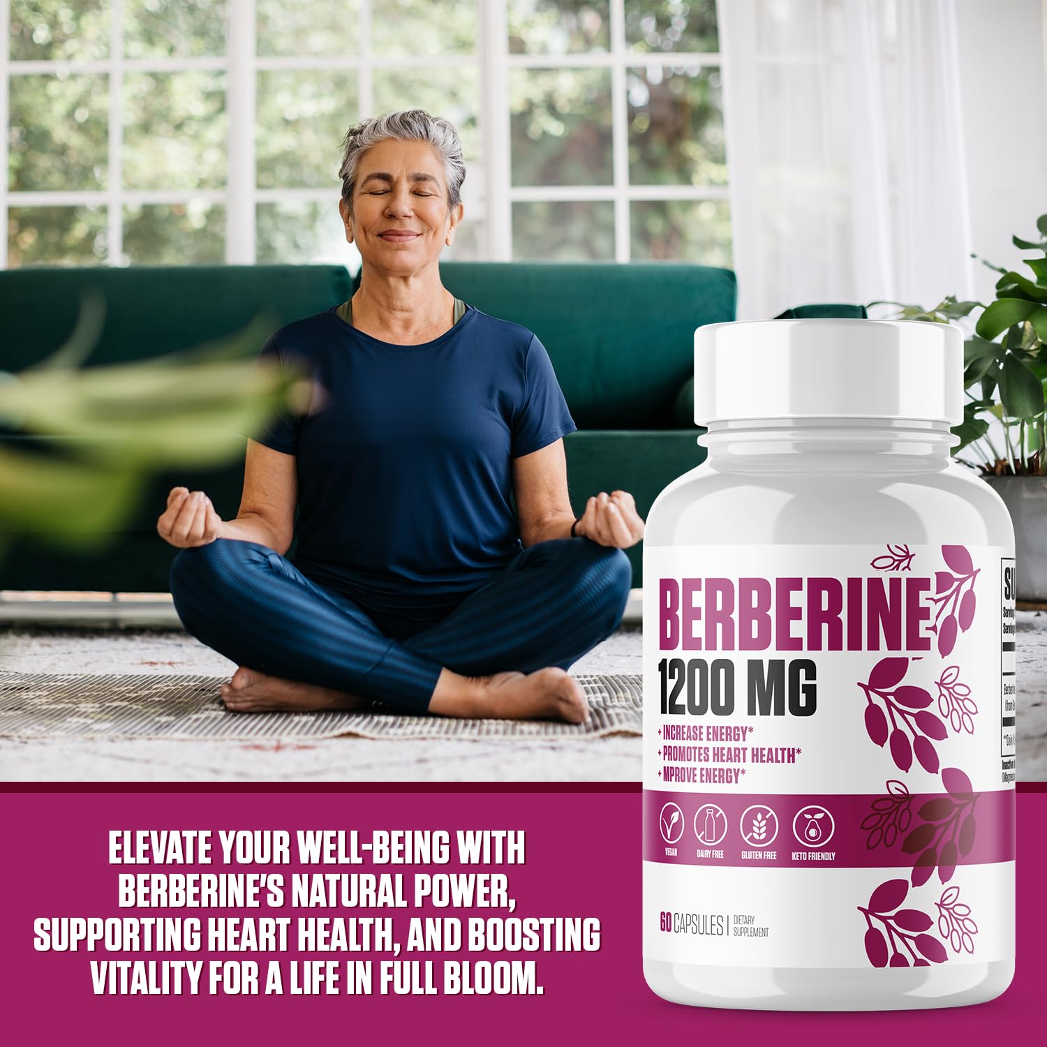 Berberine Extra Strength | #1 Rated Berberine Supplement for Heart Health, Improve Energy EPN SupplementsAu supplements