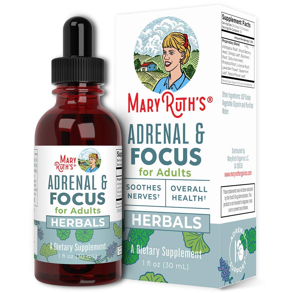 MaryRuth Organics Nootropic Focus Supplement for Adults | USDA Organic | Ginkgo Biloba MaryRuth OrganicsUS supplements