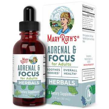 MaryRuth Organics Nootropic Focus Supplement for Adults | USDA Organic | Ginkgo Biloba MaryRuth OrganicsUS supplements