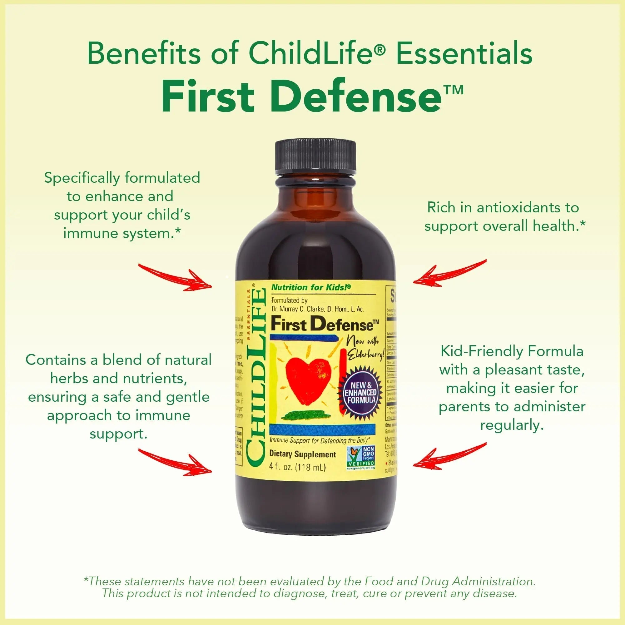 CHILDLIFE ESSENTIALS Immune Support 3-Pack - Liquid Vitamin C, First Defense, and Echinacea - Immune Boosting Supplements CHILDLIFE ESSENTIALSAu supplements