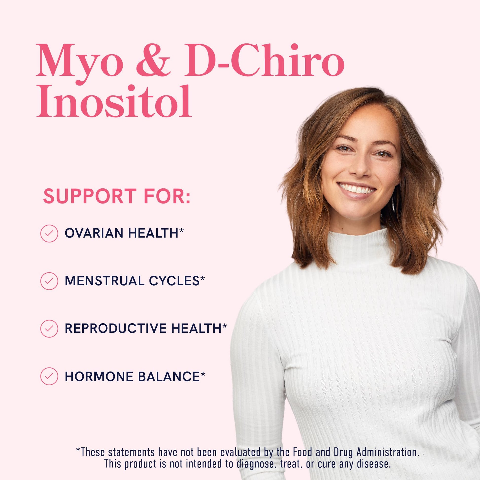 Myo-Inositol & D-Chiro Inositol for Hormone Balance for Women | Microbeadlets to Regulate Menstrual Cycle & Support Ovarian Health | 40:1 Ratio Myo & D Chiro | Non-GMO | 120 Ct (1 Month Supply) SMNutritionAu supplements