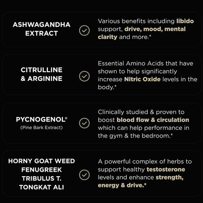 21,800mg Testosterone Booster for Men 8X Strength w. Ashwagandha, Tongkat Ali, Pycnogenol, Tribulus - Total T Male Enhancing Test Booster + Muscle Builder Workout Testosterone Supplement for Men TERRA ELMNTUS supplements