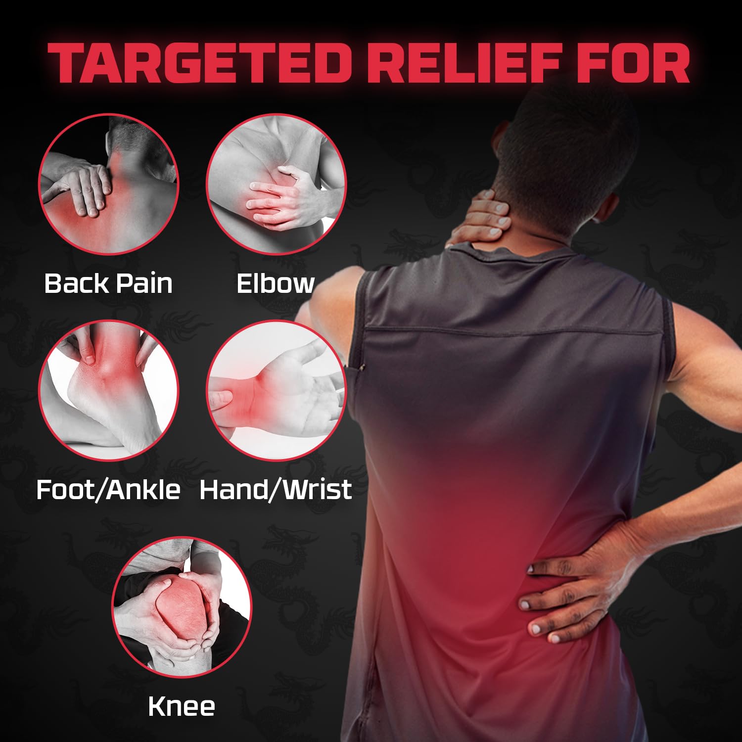 Dragon - Ultra Strength Pain Relief Cream for Muscle, Back and Joint Pain Cream, 2 Ounce (Pack of 3) DragonAu supplements