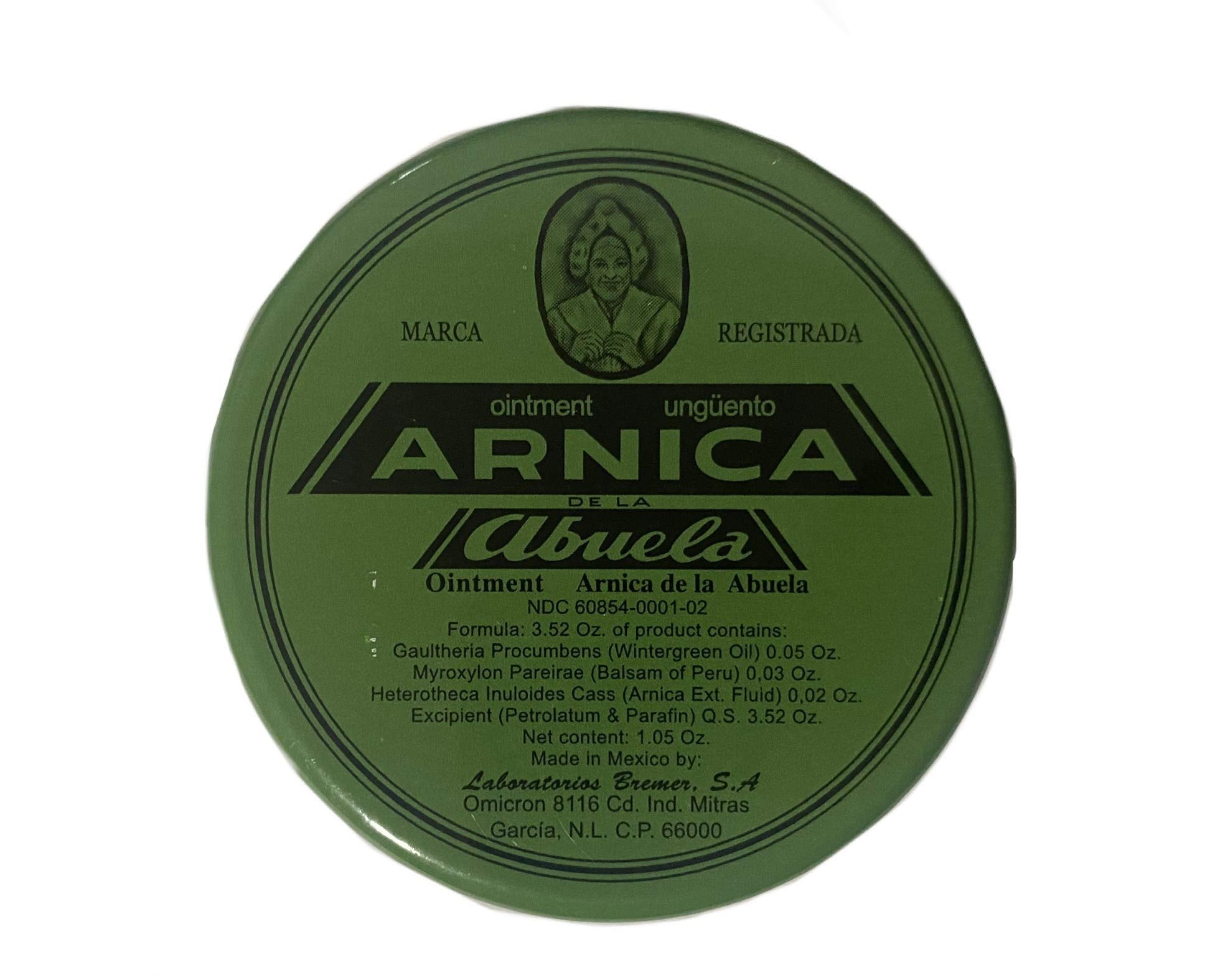 Arnica De La Abuela Pomada 1.05oz Arnica de la abuelaAu supplements
