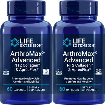 Life Extension ArthroMax Advanced with NT2 Collagen & ApresFlex, 60 Capsules (Pack of 2) Life ExtensionAu supplements