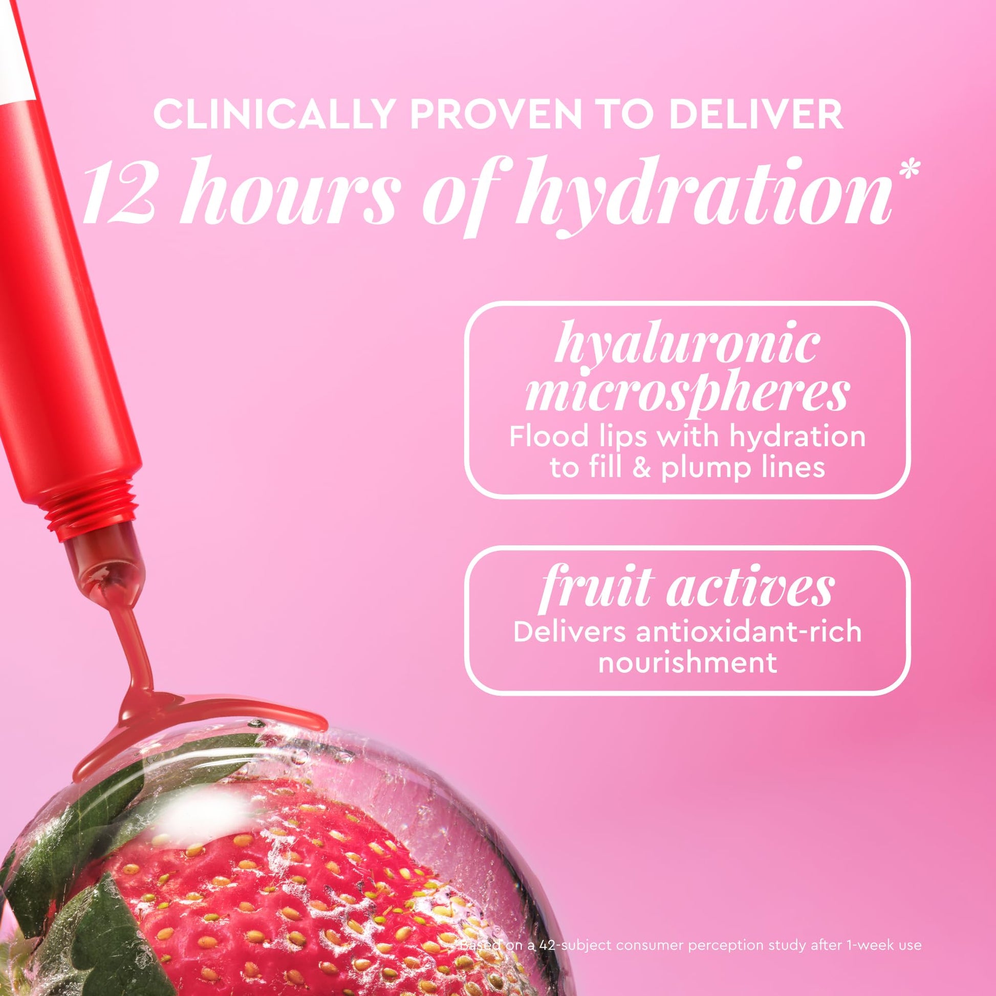 Glow Recipe Glass Balm Lip Treatment - 12Hr Hydrating Lip Balm & Moisturizer with Hyaluronic Acid to Smooth, Plump & Protect from Dryness - Sheer Pinky Red Tint, Strawberry Bingsoo (15 ml) Glow RecipeAu supplements