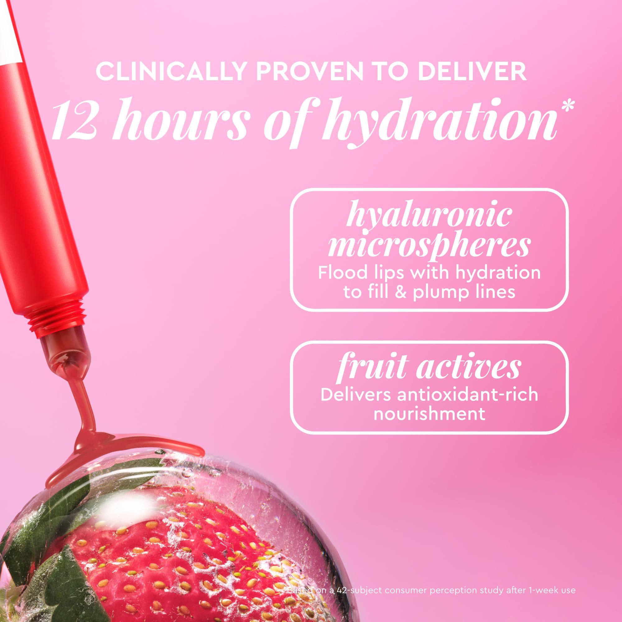 Glow Recipe Glass Balm Lip Treatment - 12Hr Hydrating Lip Balm & Moisturizer with Hyaluronic Acid to Smooth, Plump & Protect from Dryness - Sheer Pinky Red Tint, Strawberry Bingsoo (15 ml) Glow RecipeAu supplements