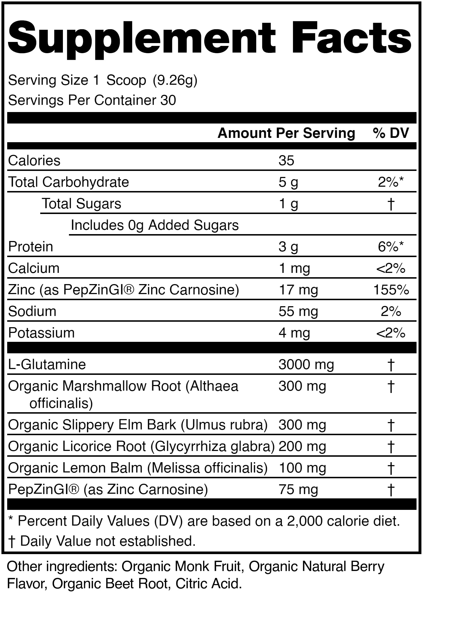HOLISS Daily Gut Health Kit – 6-in-1 All Natural Supplement, Bloat & Gas Aid, GI Lining Repair, IBS Support – Lemon Balm, L-Glutamine, PepZinGI, Mixed Berry, 30 Servings, Electric Mixer & Spoon HOLISSAu supplements