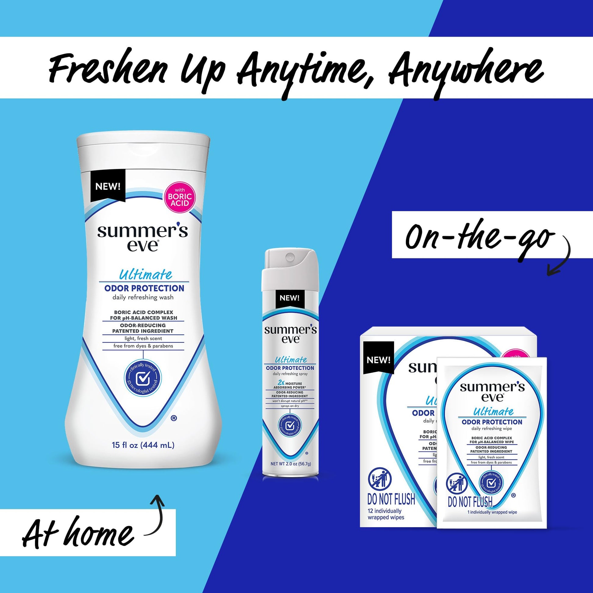 Summer's Eve, Ultimate Odor Control, Feminine Body Wash with Boric Acid, Removes Odor Summer's EveAu supplements
