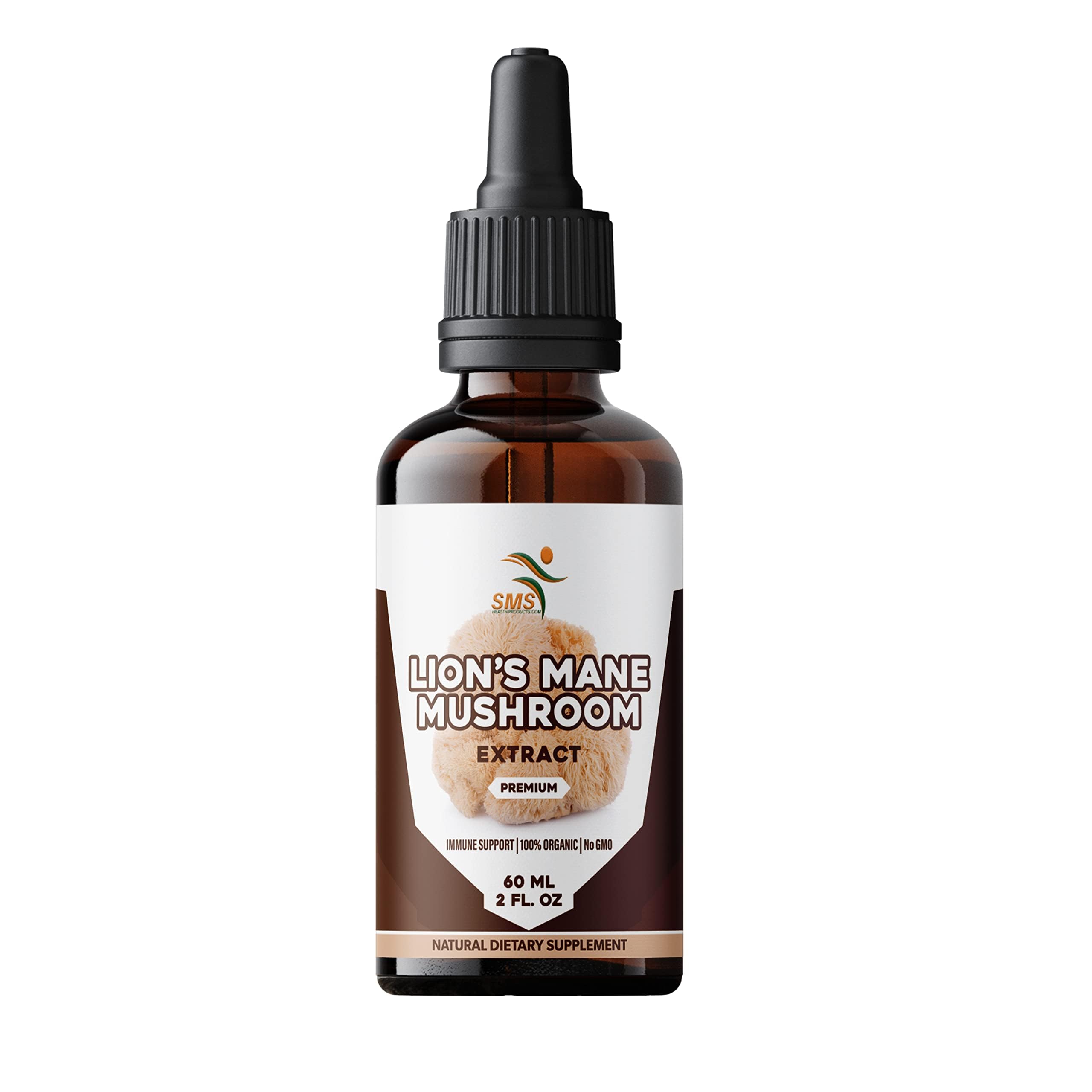 Lion's Mane Mushroom Drops Supplement, Lions Mane Tincture, Natural SMSHEALTHPRODUCTS.comAu supplements
