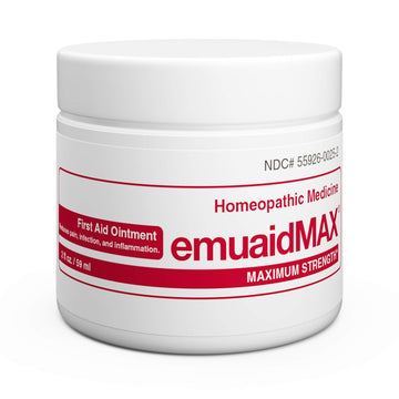 emuaid EMUAIDMAX Ointment 2oz - Eczema Cream. Maximum Strength Treatment emuaidUS supplements