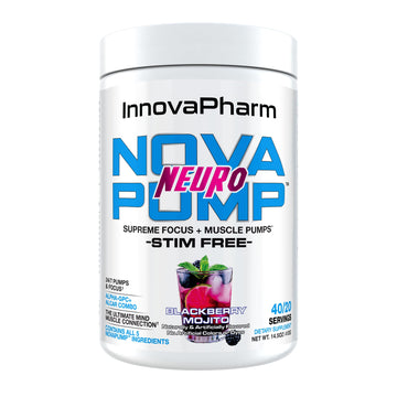 InnovaPharm NOVAPUMP Neuro (BlackBerry Mojito) Powder - 14.5 Ounces InnovaPharmAu supplements