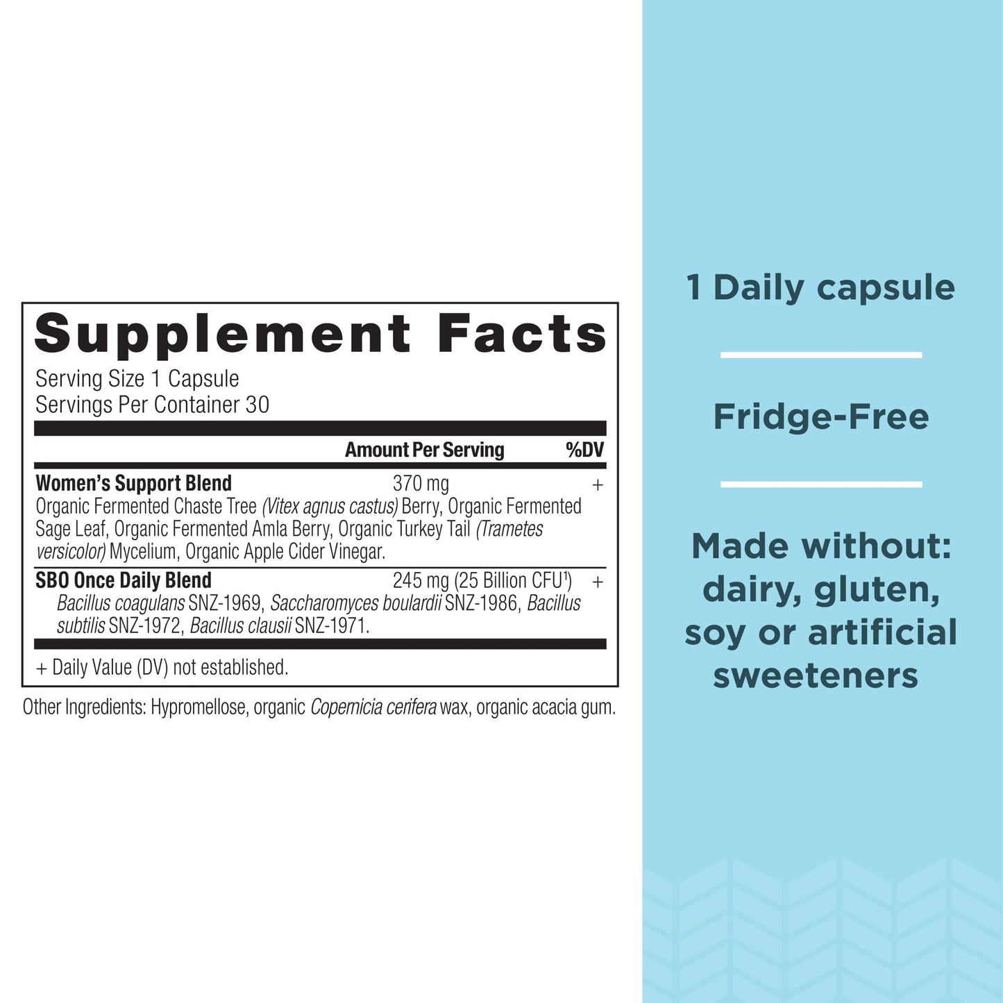 Ancient Nutrition Probiotics for Women, Once Daily Women's Probiotics 30ct, Digestive Support Ancient NutritionUS supplements