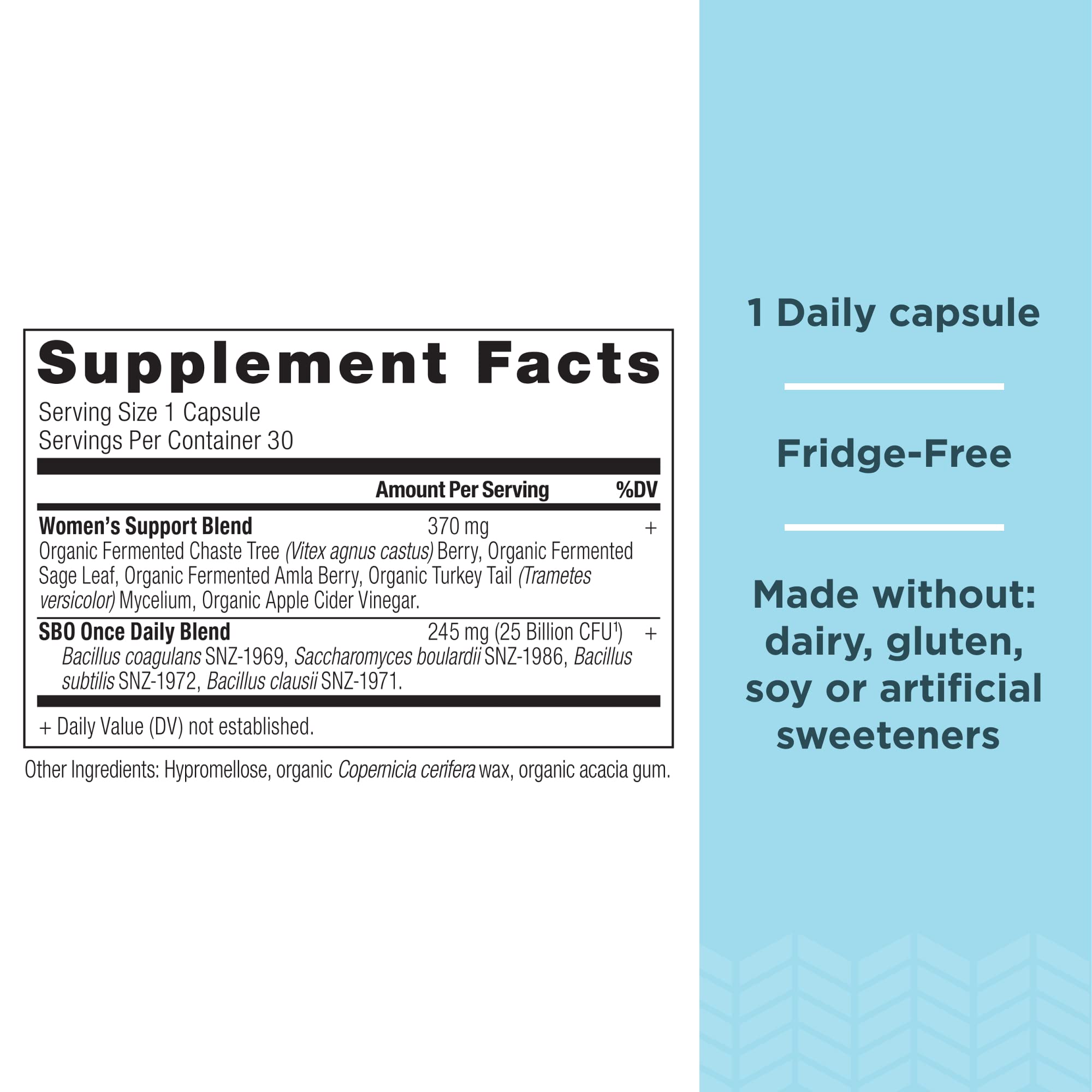 Ancient Nutrition Probiotics for Women, Once Daily Women's Probiotics 30ct, Digestive Support Ancient NutritionAu supplements
