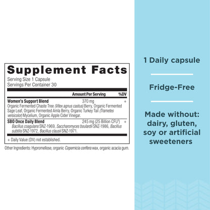 Ancient Nutrition Probiotics for Women, Once Daily Women's Probiotics 30ct, Digestive Support Ancient NutritionUS supplements