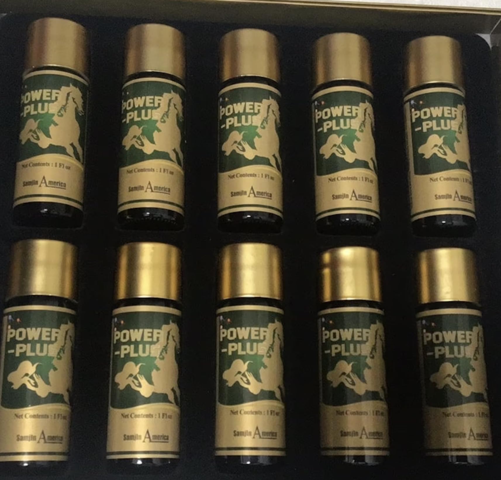 Skydia Power Plus - 10 Bottles Power-Plus Botanical Blend Liquid Supplement (1 FL OZ) Korean Ginseng Extract Ginseng Supplement Natural Men Tonic Ginseng Root Korean Red Ginseng Drops SkydiaAu supplements