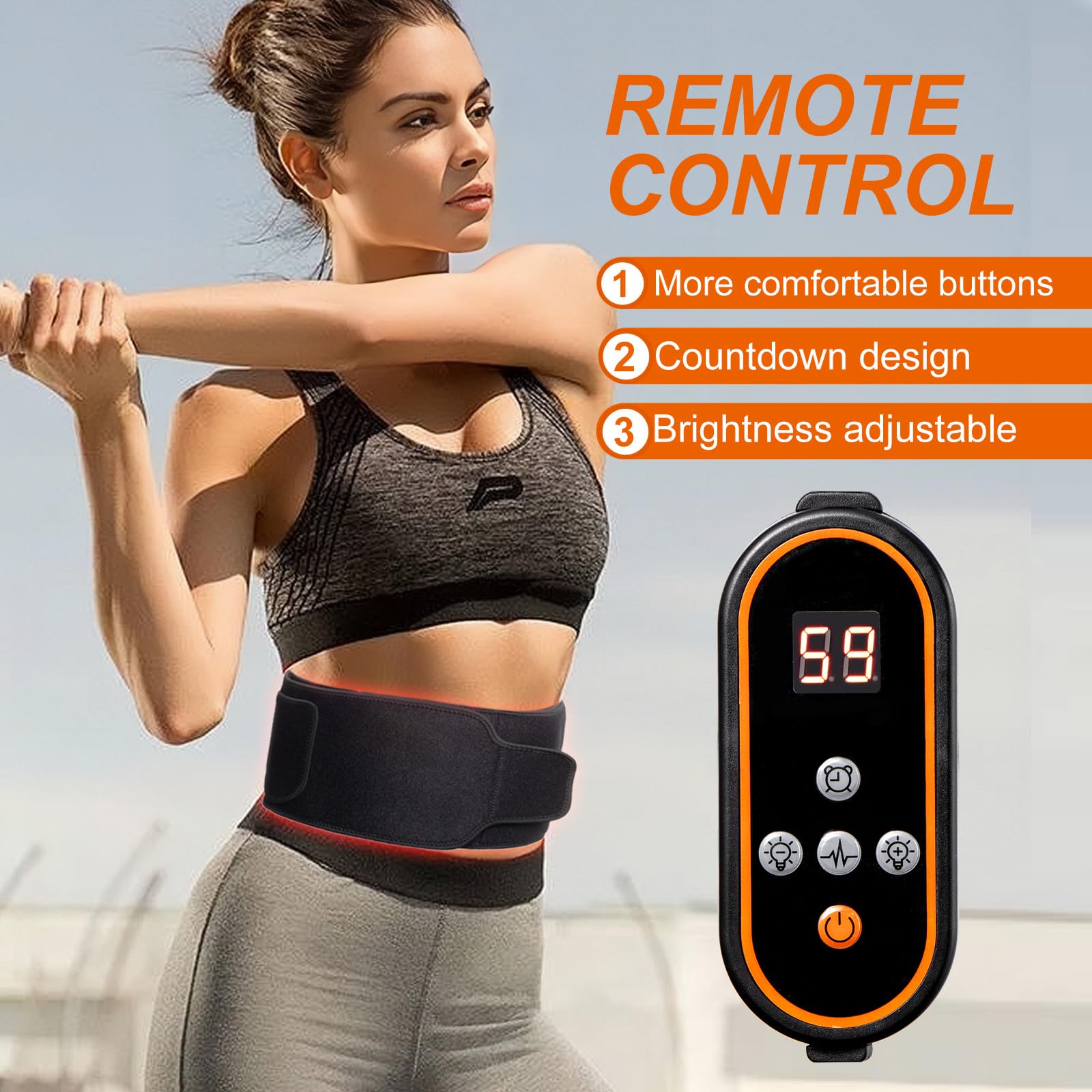 EquiZen Red Light Therapy Belt - Red Light Therapy for Body, Infrared Light Therapy Device EquiZenAu supplements