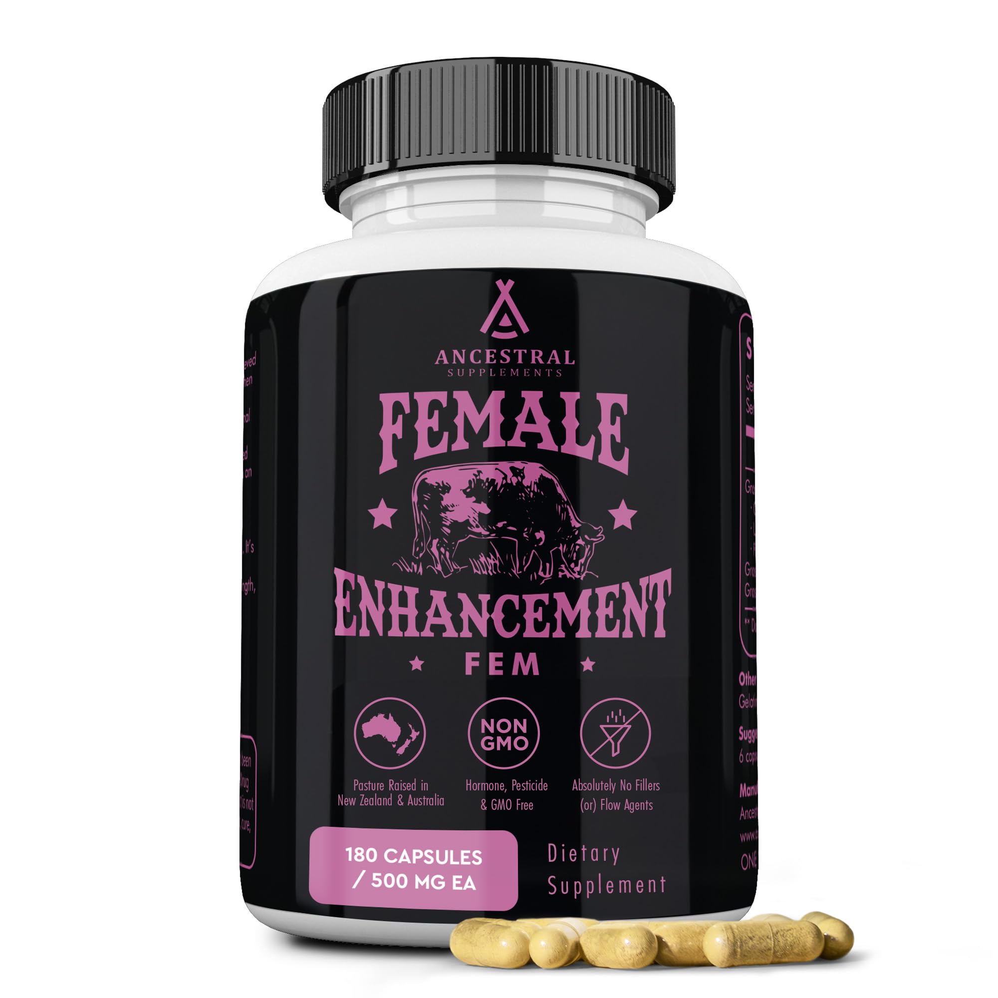 Beef Organ Supplement for Women – Supports Hormone Balance, Energy & Wellness – Grass Fed, Pasture Raised Superfood – Liver, Heart, Kidney, Bone Marrow – Collagen, CoQ10, B12 – Female Support Blend Ancestral SupplementsAu supplements