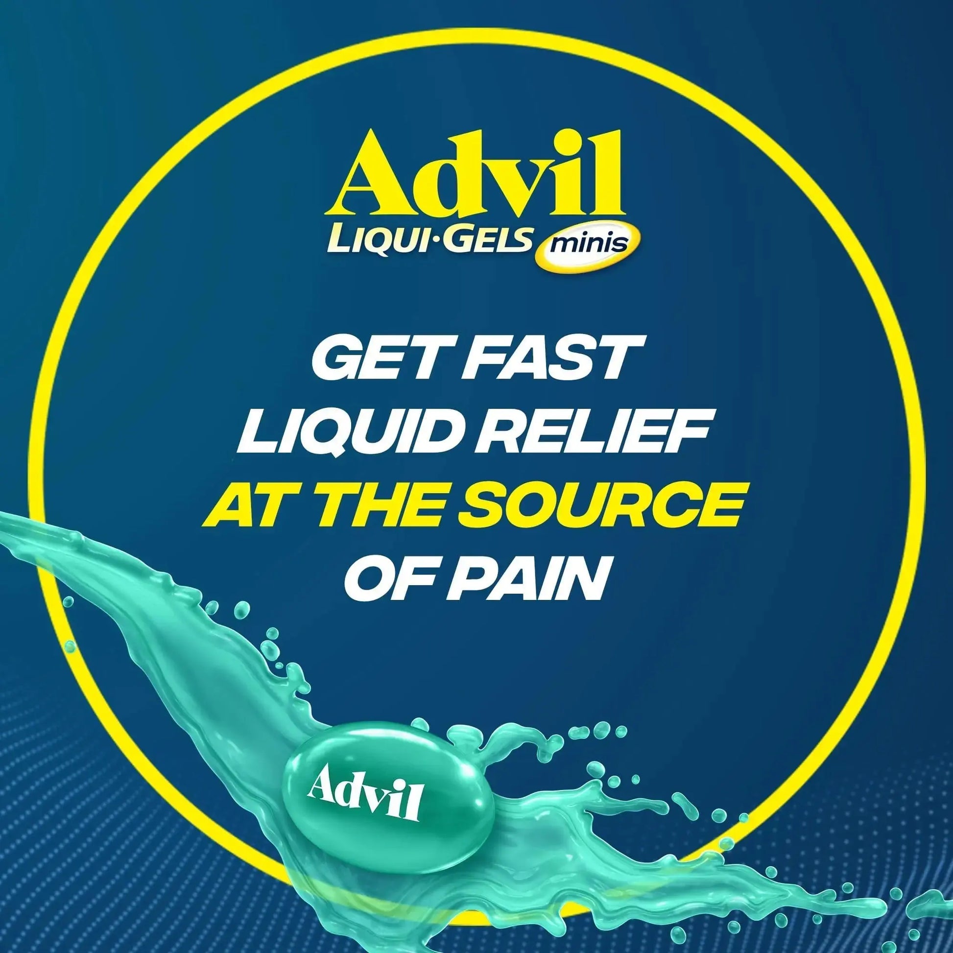 Advil Liqui-Gels Minis Pain Reliever and Fever Reducer, Pain Medicine for Adults with Ibuprofen 200mg for Pain Relief - 80 Liquid Filled Capsules AdvilAu supplements