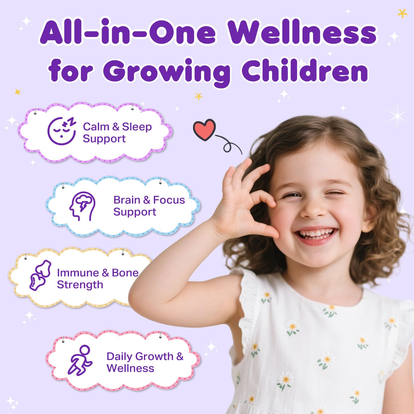 Magnesium Glycinate Liquid for Kids - Magnesium Bisglycinate Drops with L-Theanine, Chamomile & Vitamin B6, B12, C, D3 for Sleep, Relaxation, Immune Support, Calm & Focus - 2 Fl Oz, Strawberry Flavor CFILIHTCAu supplements