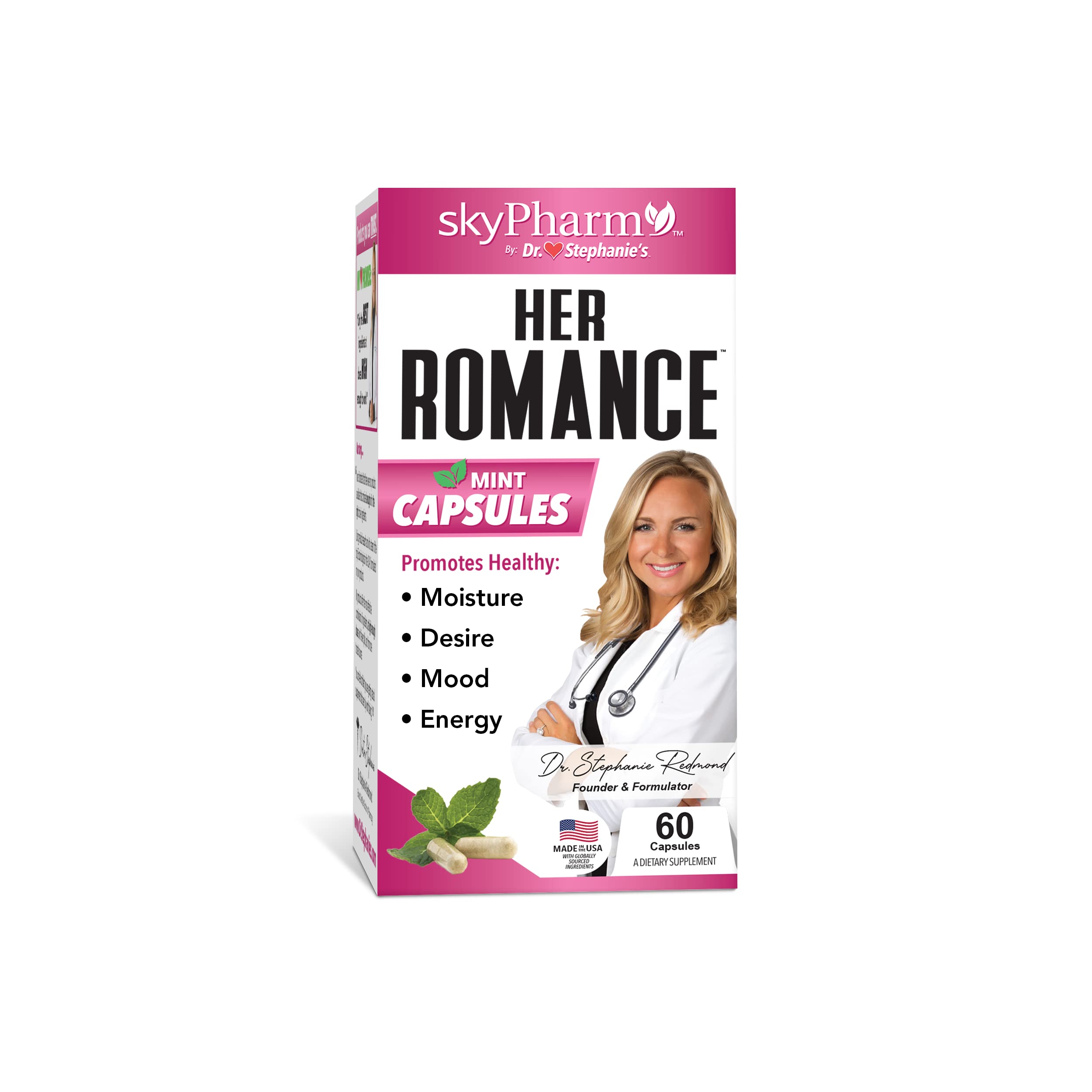 Pharmaganics Dr. Stephanie's Her Romance - Natural Hormone Balance Support for Women PharmaganicsAu supplements