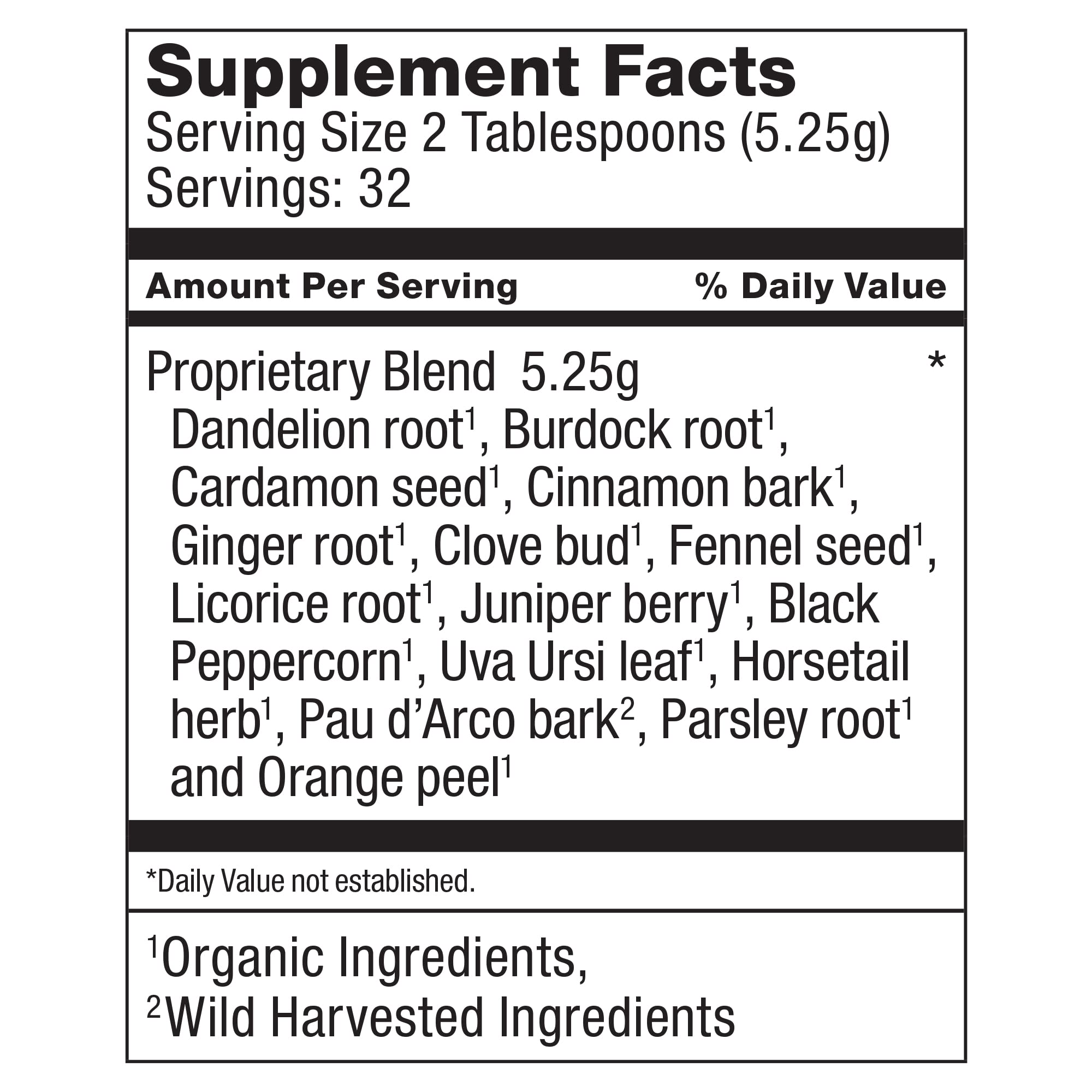 Dr. Schulze's | Detox Tea | All Purpose Herbal Tonic | Powerful Digestive Stimulant Dr. Schulze'sUS supplements