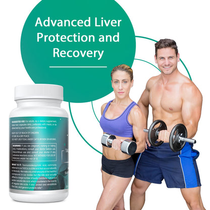 Genogna TUDCA 1100mg-Liver Support Supplement for Detox Cleanse, Water-Soluble Bile GenognaUS supplements