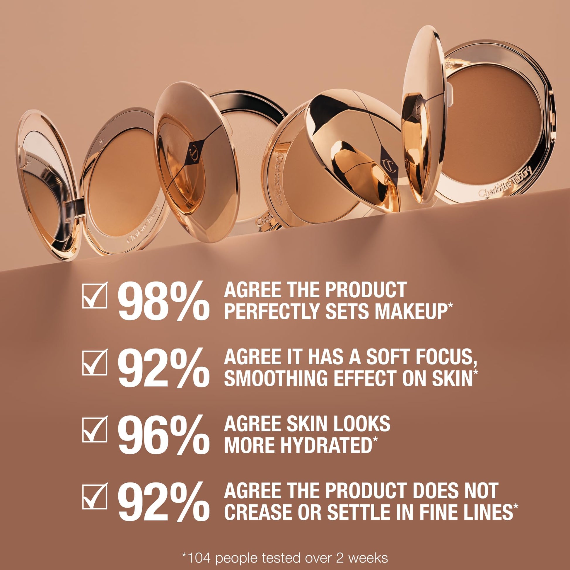Charlotte Tilbury Airbrush Flawless Finish Setting Powder - Pore-Blurring Pressed Powder for Face Makeup to Minimize Shine with a Soft-Focus Finish - 1 Fair Charlotte TilburyAu supplements