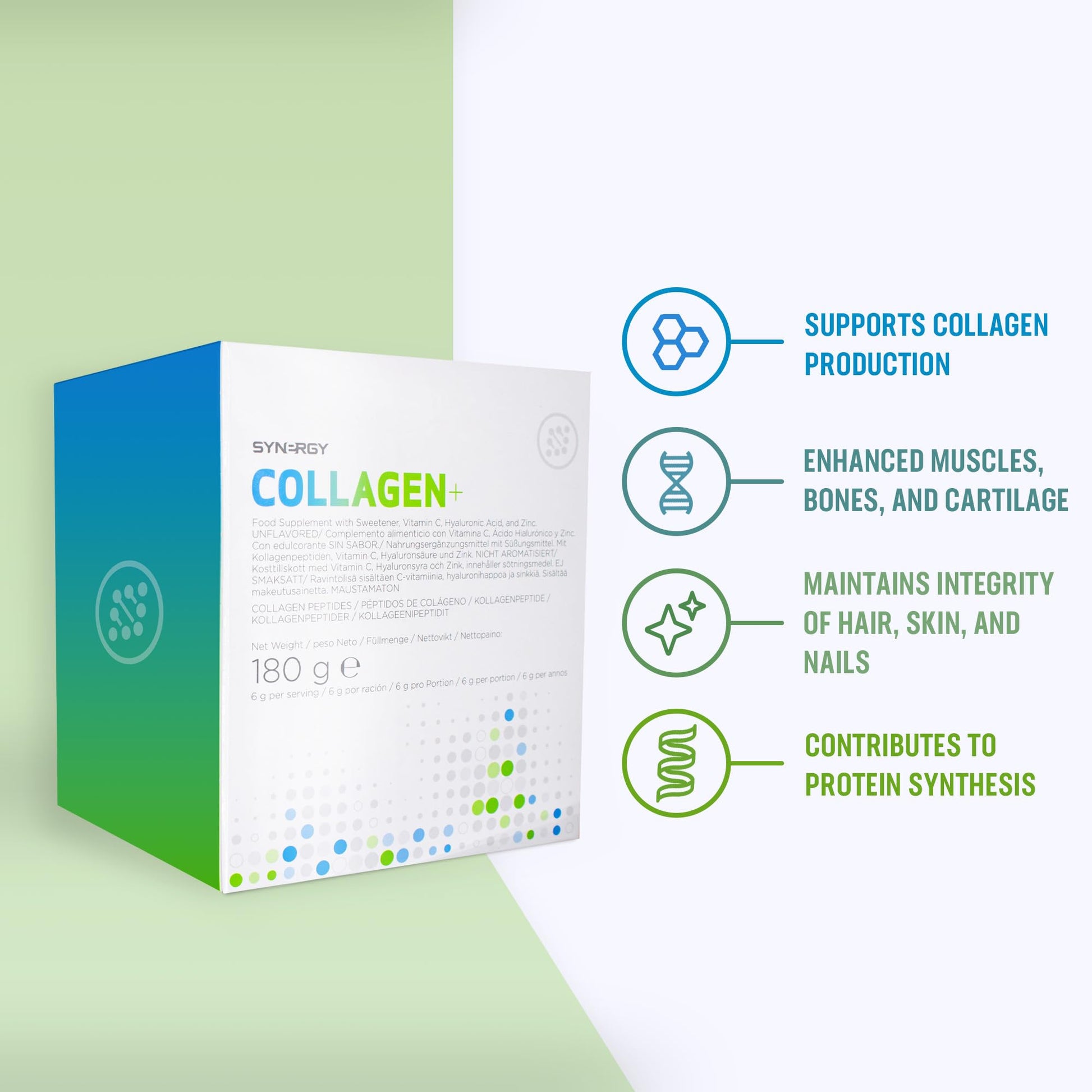 Synergy Worldwide Collagen+ 30 doses | 5810mg Collagen with Vitamin C, Hyaluronic Acid and Zinc Synergy WorldwideAu supplements