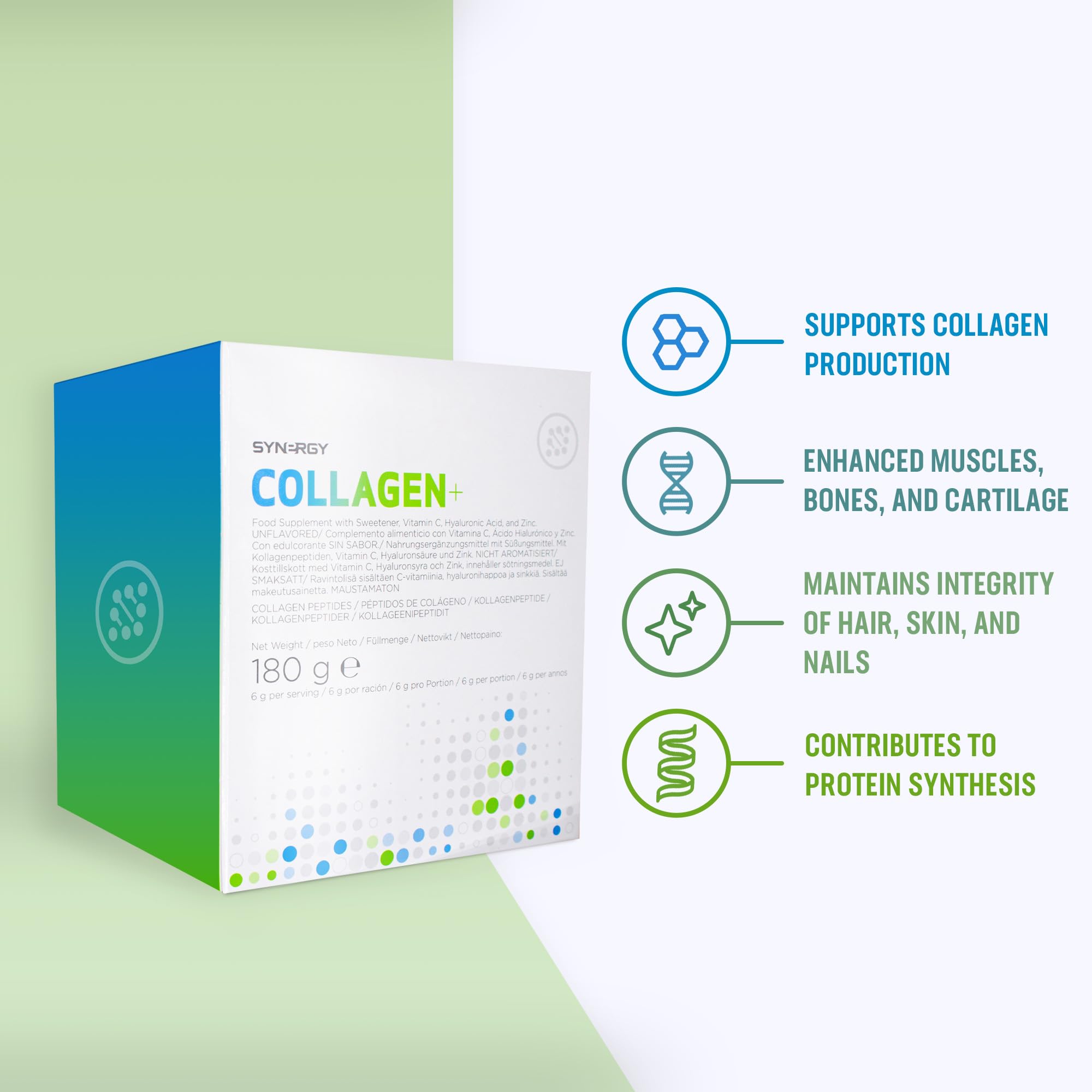 Synergy Worldwide Collagen+ 30 doses | 5810mg Collagen with Vitamin C, Hyaluronic Acid and Zinc Synergy WorldwideAu supplements