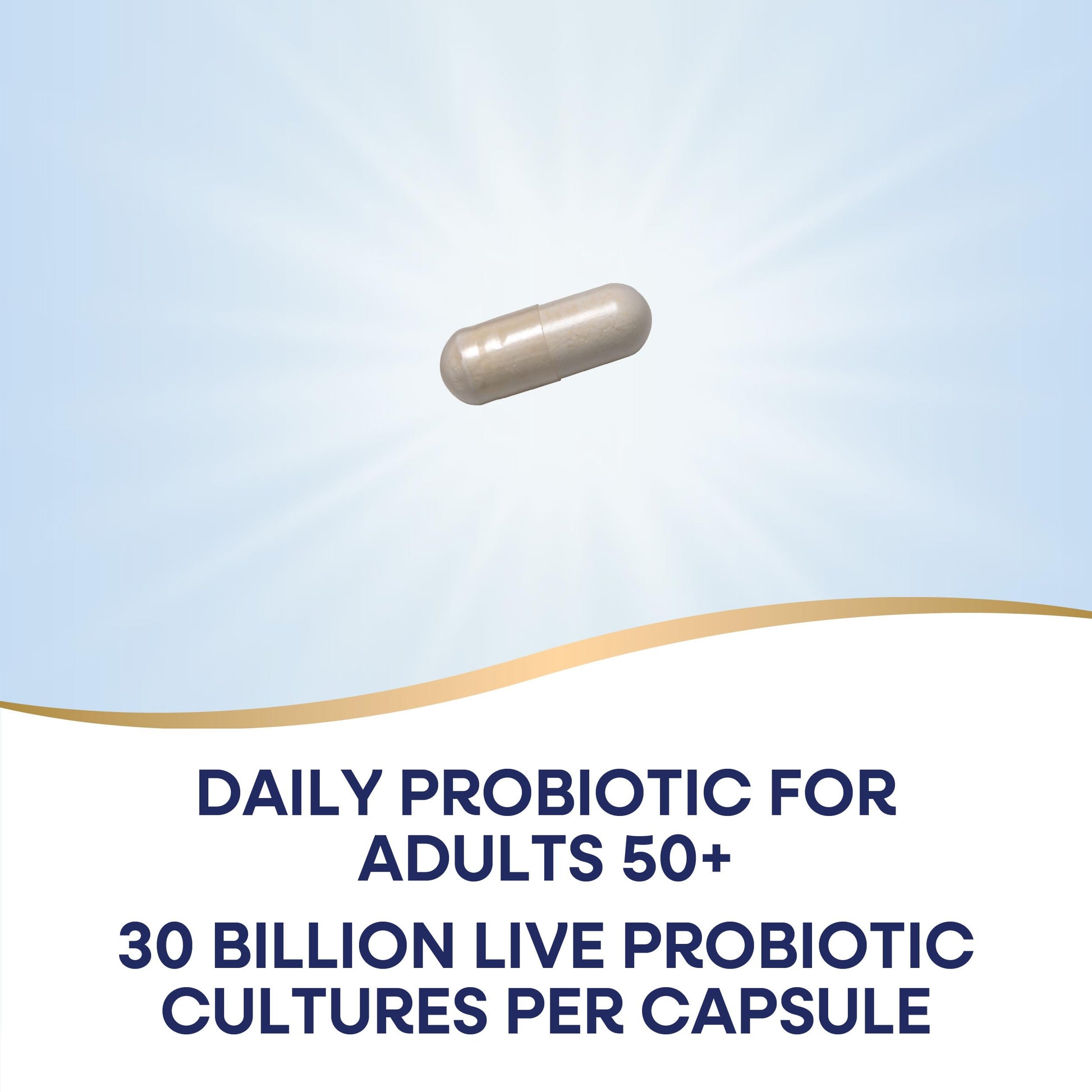 Nature's Way Fortify 50+ Daily Probiotic for Men & Women, 30 Billion Live Cultures, Colon, Digestive, and Immune Health Support* Supplement, 30 Capsules Nature's WayAu supplements