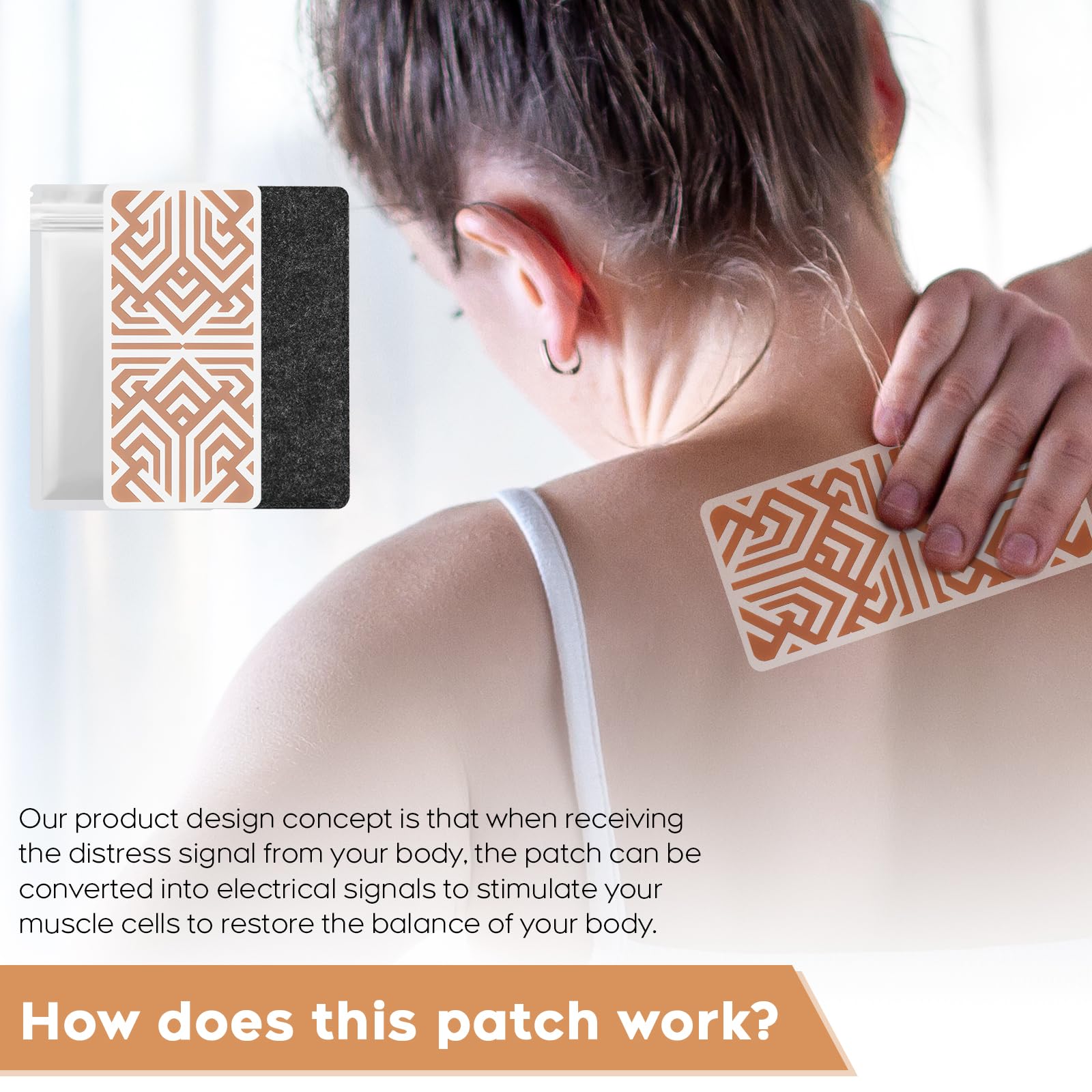 XAYIUIYAX Menthol Pain Patches, Cooling Pain Relief for Sore Muscle Relief - Includes 3 Adhesives, 1 Patch & 1 Carry Case - Relief Back, Shoulder & More - 3.03" × 6.30"-0317 XAYIUIYAXAu supplements