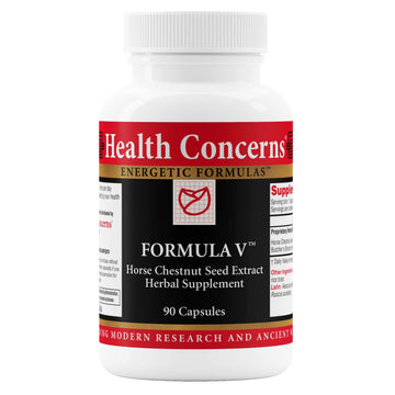 Health Concerns Formula V – Blood Flow & Circulation Support Supplement – Vein Health for Swelling, Leg Cramps, Varicose Veins, Inflammation & Heavy Legs – Chinese Herbal Formula – 90 Capsules Health ConcernsAu supplements