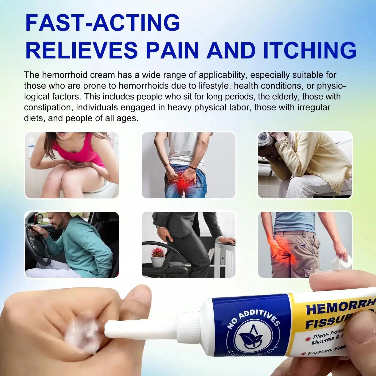 ETIFIKON Hemorrhoid & Fissure Ointment with 4% Lidocaine & Phenylephrine HCI – 42.5g Comforting Care Cream for Internal & External Areas – Helps Soothe Irritation & Support Daily Comfort (1 Pack) ETIFIKONAu supplements