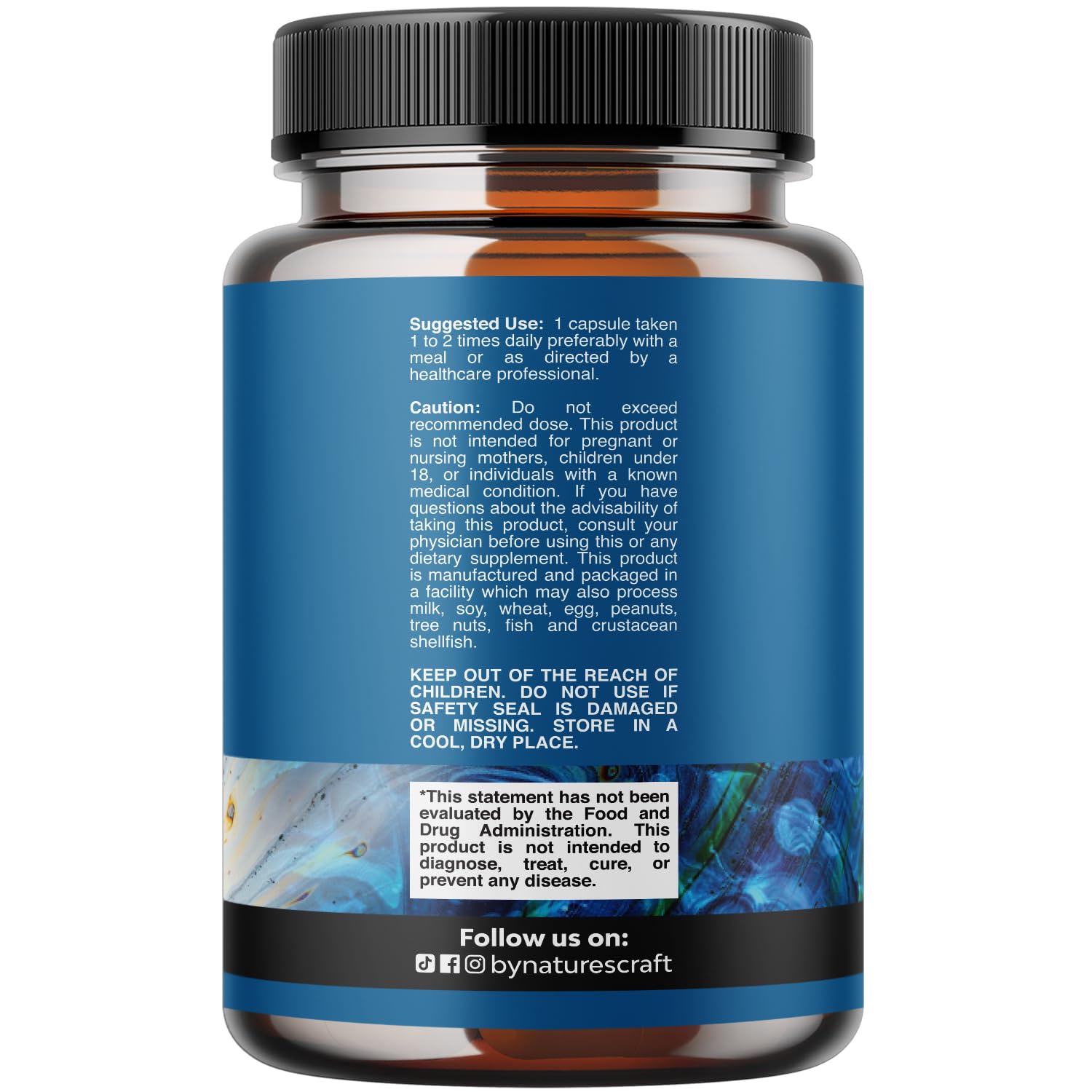 Herbal Adaptogen Mood Support Supplement - Calming Adaptogens Supplement for Stress & Cortisol Management with Ashwagandha Rhodiola Rosea & Maca Root - Vegan & Daytime Friendly - 60 Count Natures CraftAu supplements