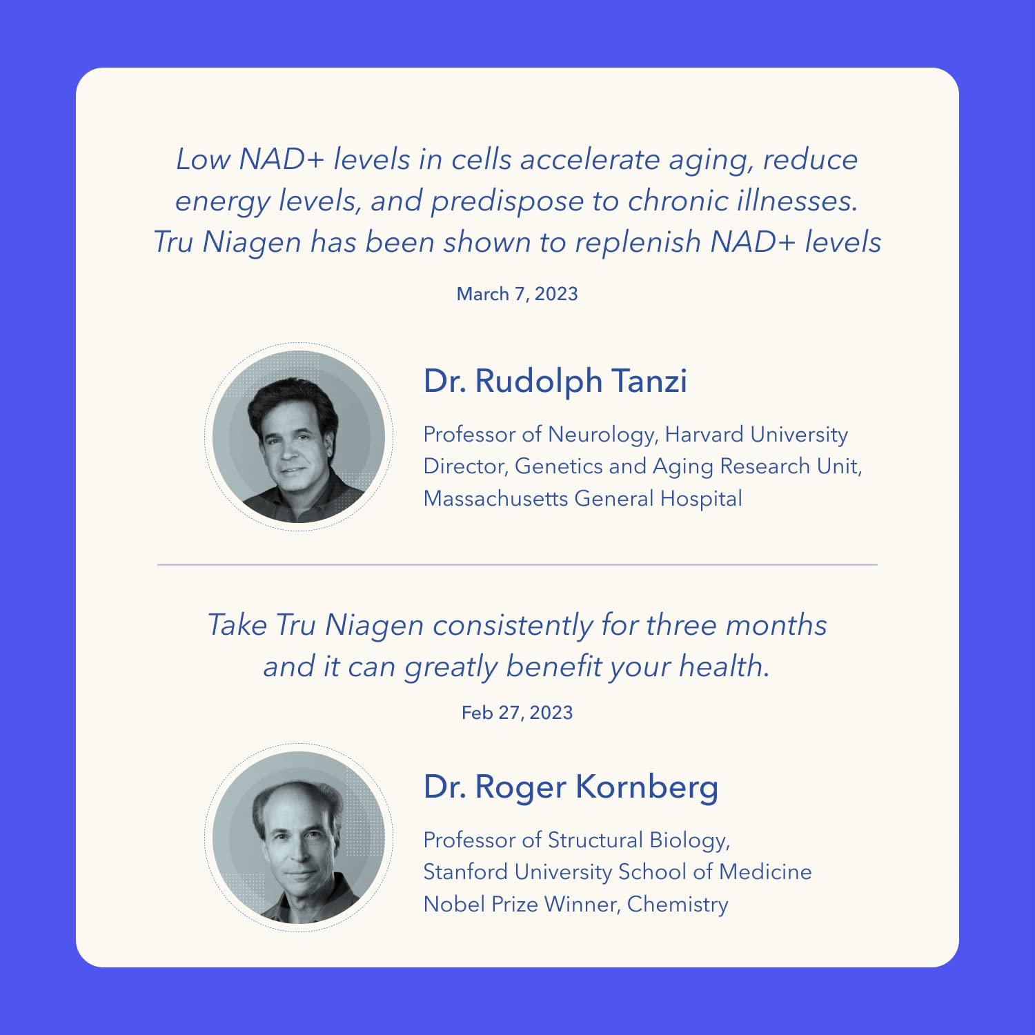 TRU NIAGEN - Patented Nicotinamide Riboside NAD+ Supplement. NR Supports Cellular TRU NIAGENAu supplements