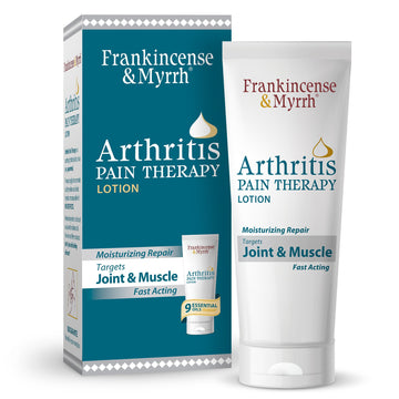 Frankincense and Myrrh Arthritis Pain Reliever Therapy Lotion – Topical Arthritis Pain Relief Cream and Hydrating Skin Repair, Body Relief for Sciatica, Knee, Back, Joints, Neck, Hands, 3 Oz - 1 Pack FRANKINCENSE & MYRRHAu supplements