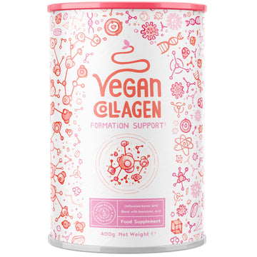 Vegan Collagen Powder with Hyaluronic Acid - Unflavoured 400g Powder Alpha FoodsAu supplements