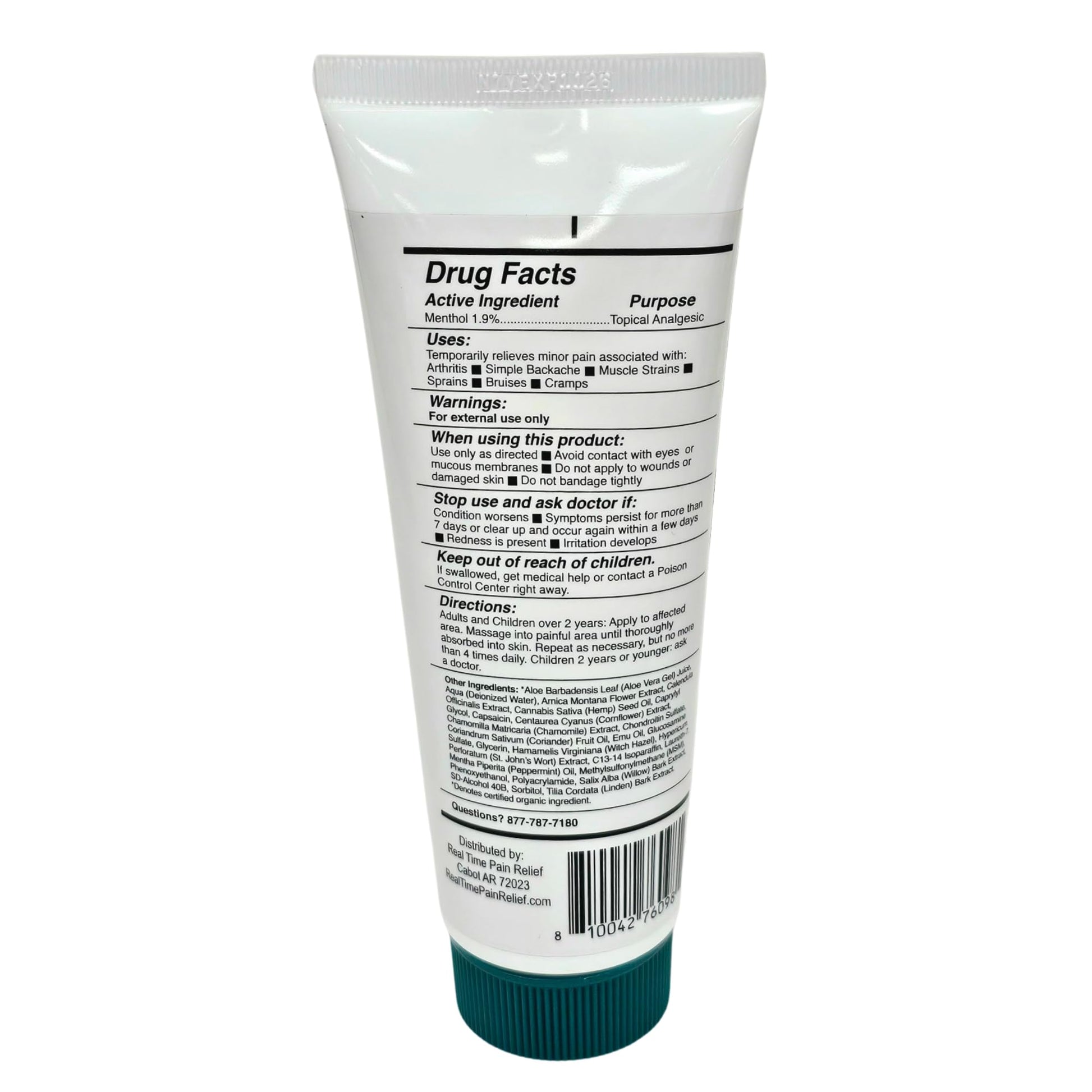 Real Time Pain Relief MAXX Plus - 5oz Tube | Intensive Formula with 19 Natural Ingredients Including Hemp Oil | Fast-Acting Relief for Muscle Pain, Arthritis, Backaches, and More Real Time Pain ReliefAu supplements
