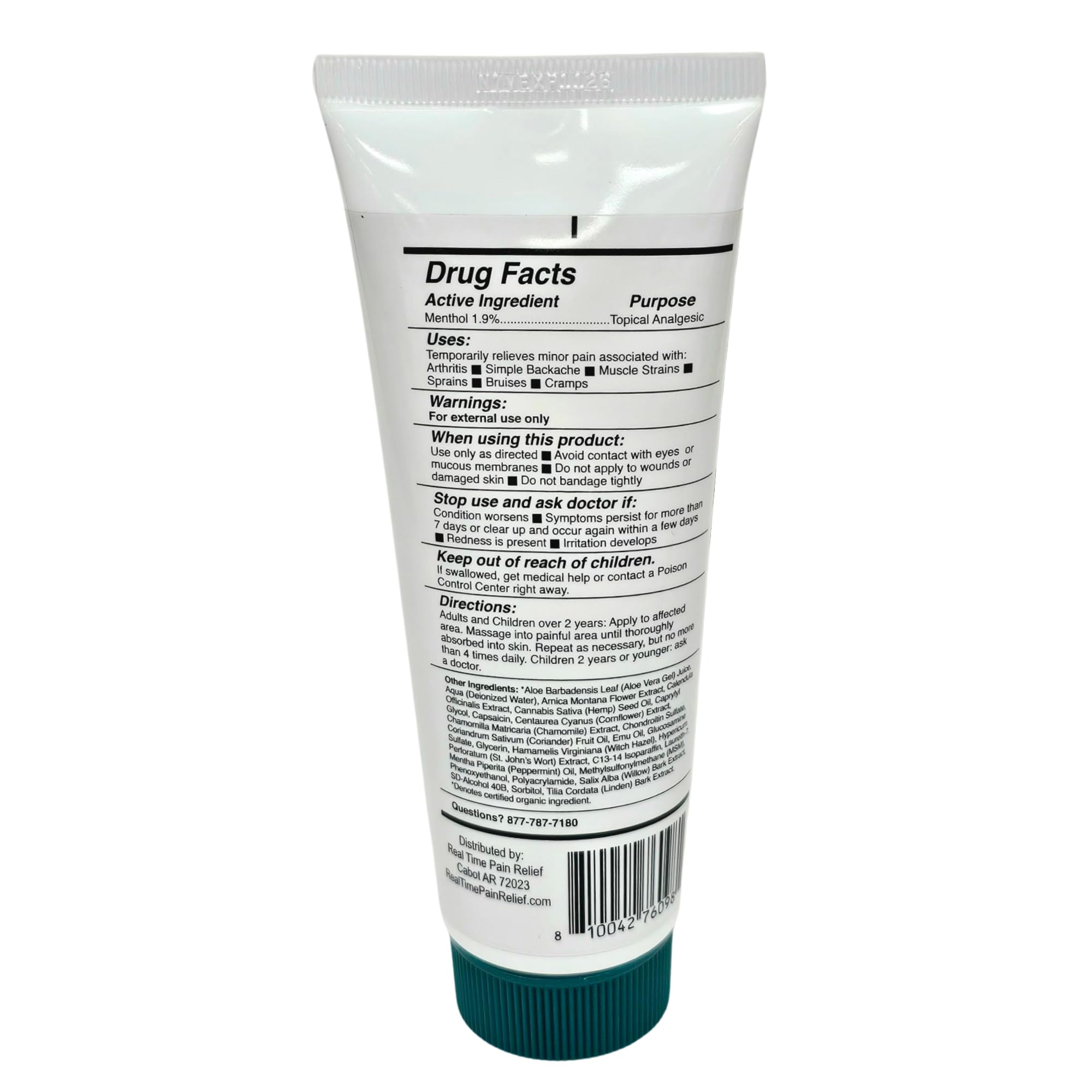 Real Time Pain Relief MAXX Plus - 5oz Tube | Intensive Formula with 19 Natural Ingredients Including Hemp Oil | Fast-Acting Relief for Muscle Pain, Arthritis, Backaches, and More Real Time Pain ReliefAu supplements