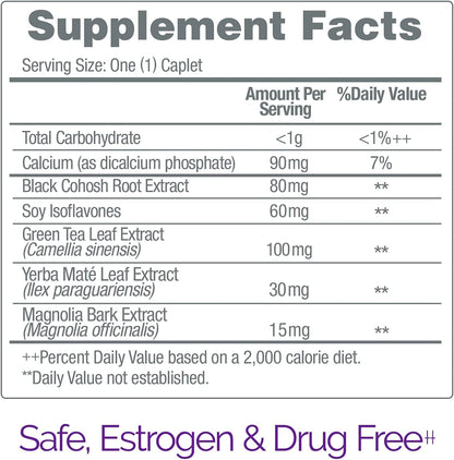 Estroven Stress Relief & Energy Boost for Menopause Relief - 28 Ct. - Clinically Proven EstrovenUS supplements