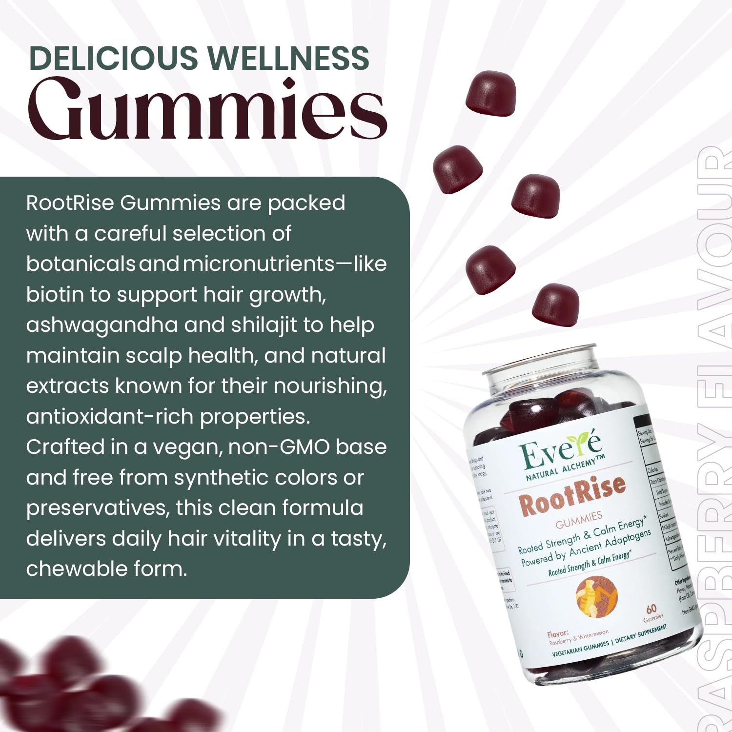 The EverÉ Natural Alchemy Evere RootRise Gummies - Shilajit + Ashwagandha Gummies The EverÉ Natural AlchemyAu supplements