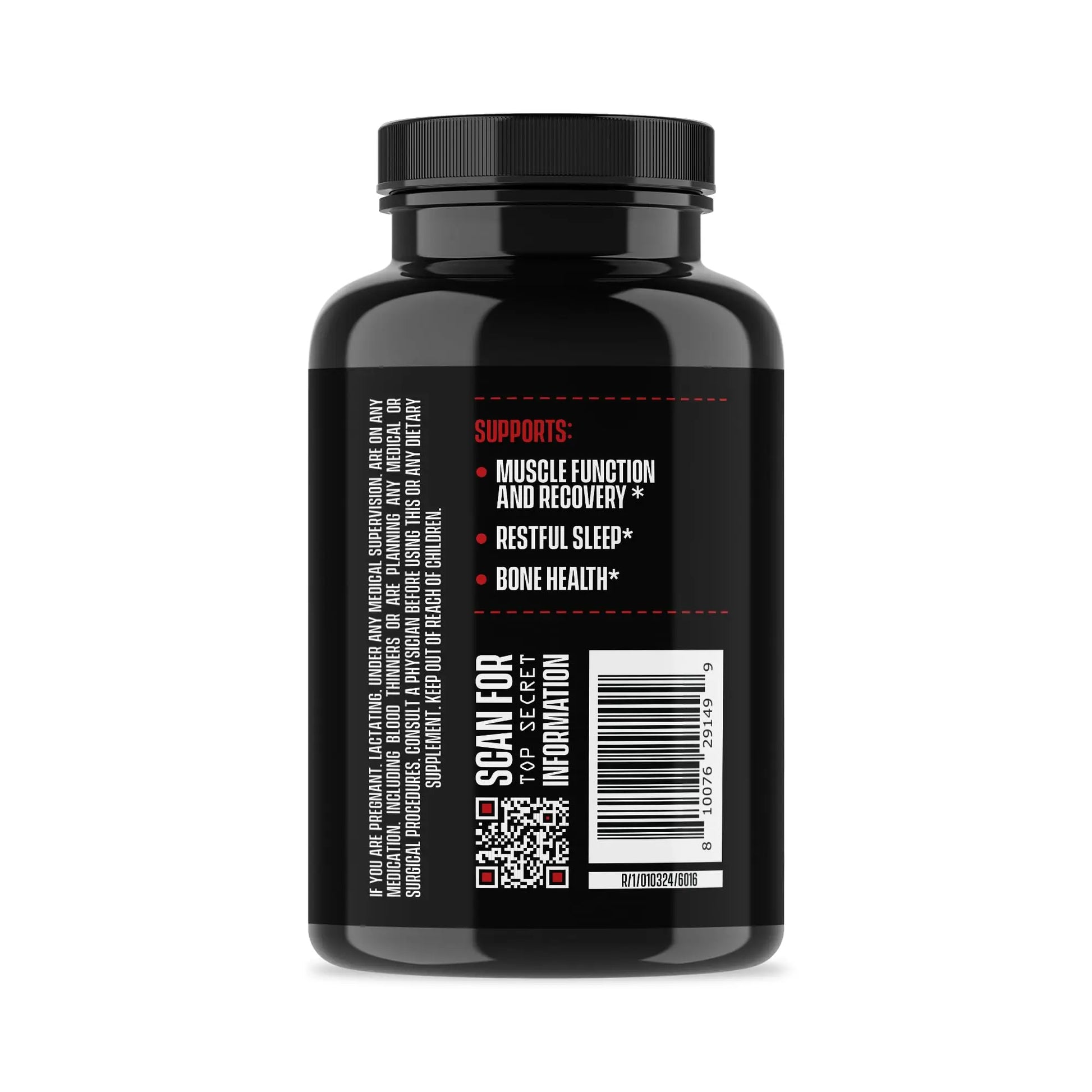 Jocko Fuel Magnesium Complex Supplement - Magnesium Glycinate, Citrate, & Taurate Capsules Dietary Supplement for Muscle Recovery & Relaxation, Heart, Nerve, Bone Support, & Sleep 30-Day Supply Jocko Fuelnz supplements
