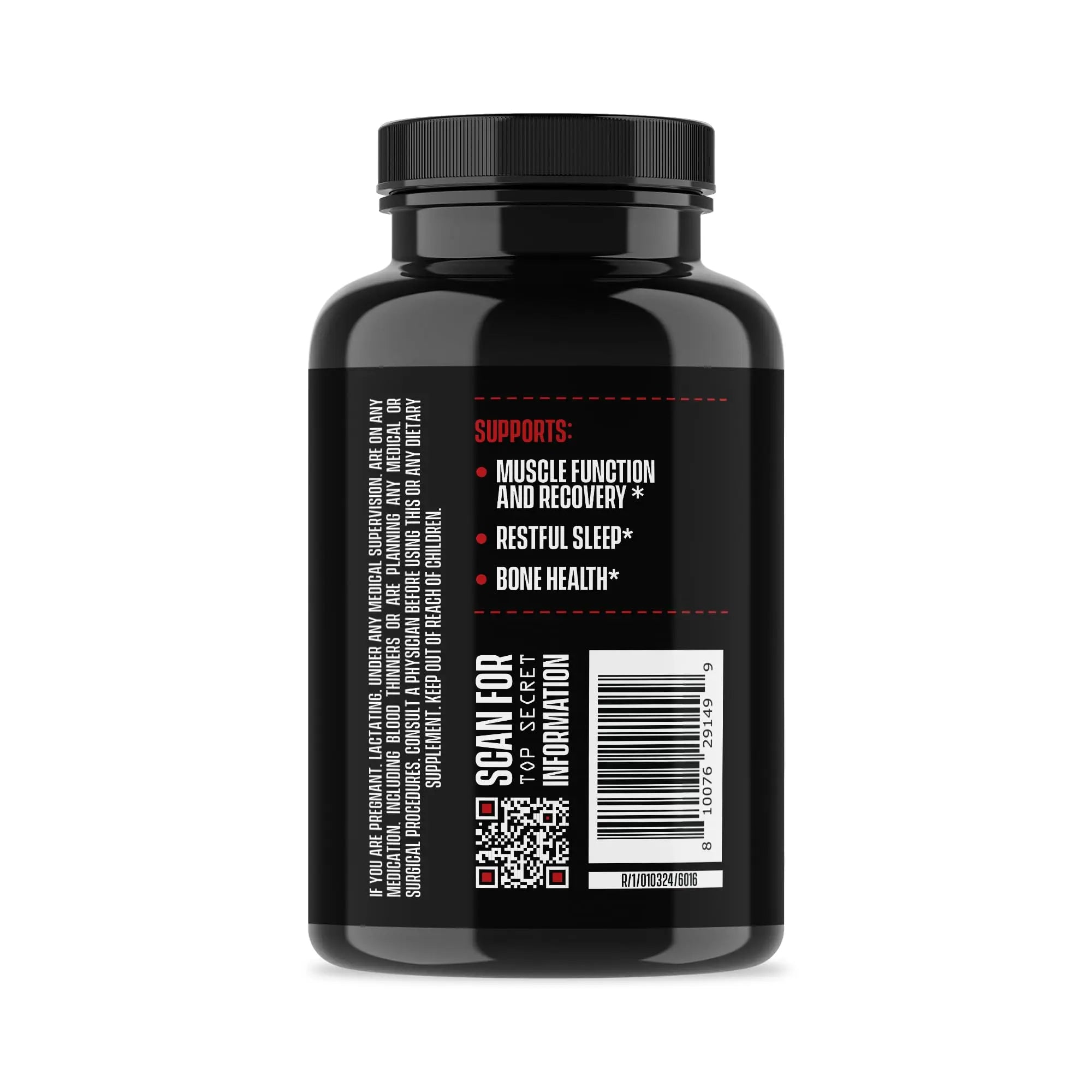 Jocko Fuel Magnesium Complex Supplement - Magnesium Glycinate, Citrate, & Taurate Capsules Dietary Supplement for Muscle Recovery & Relaxation, Heart, Nerve, Bone Support, & Sleep 30-Day Supply Jocko Fuelnz supplements
