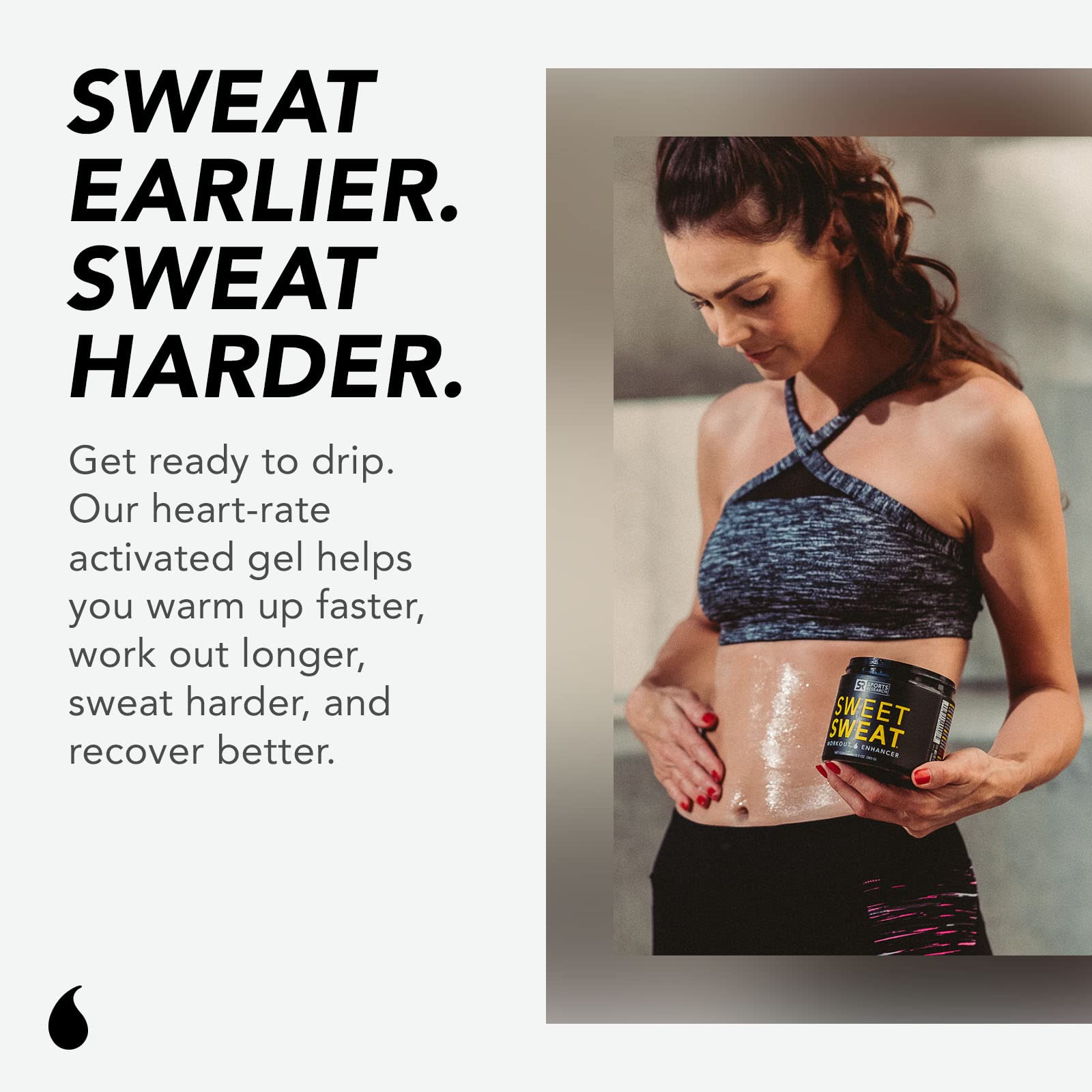 Sports Research Sweet Sweat Coconut Workout Enhancer Gel - Maximize Your Exercise Sports ResearchAu supplements
