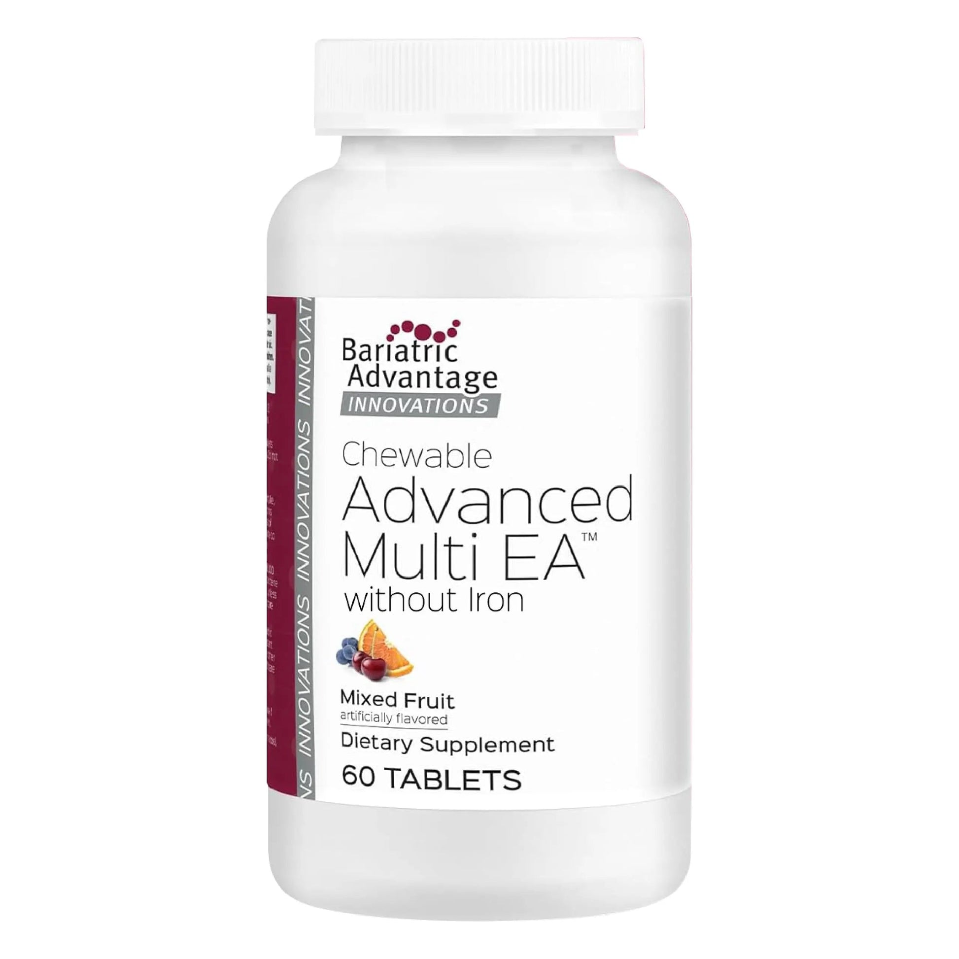 Bariatric Advantage Chewable Advanced Multi EA Without Iron - High Potency Daily Multivitamin - for Bariatric Surgery Patients Including Bariatric AdvantageAu supplements