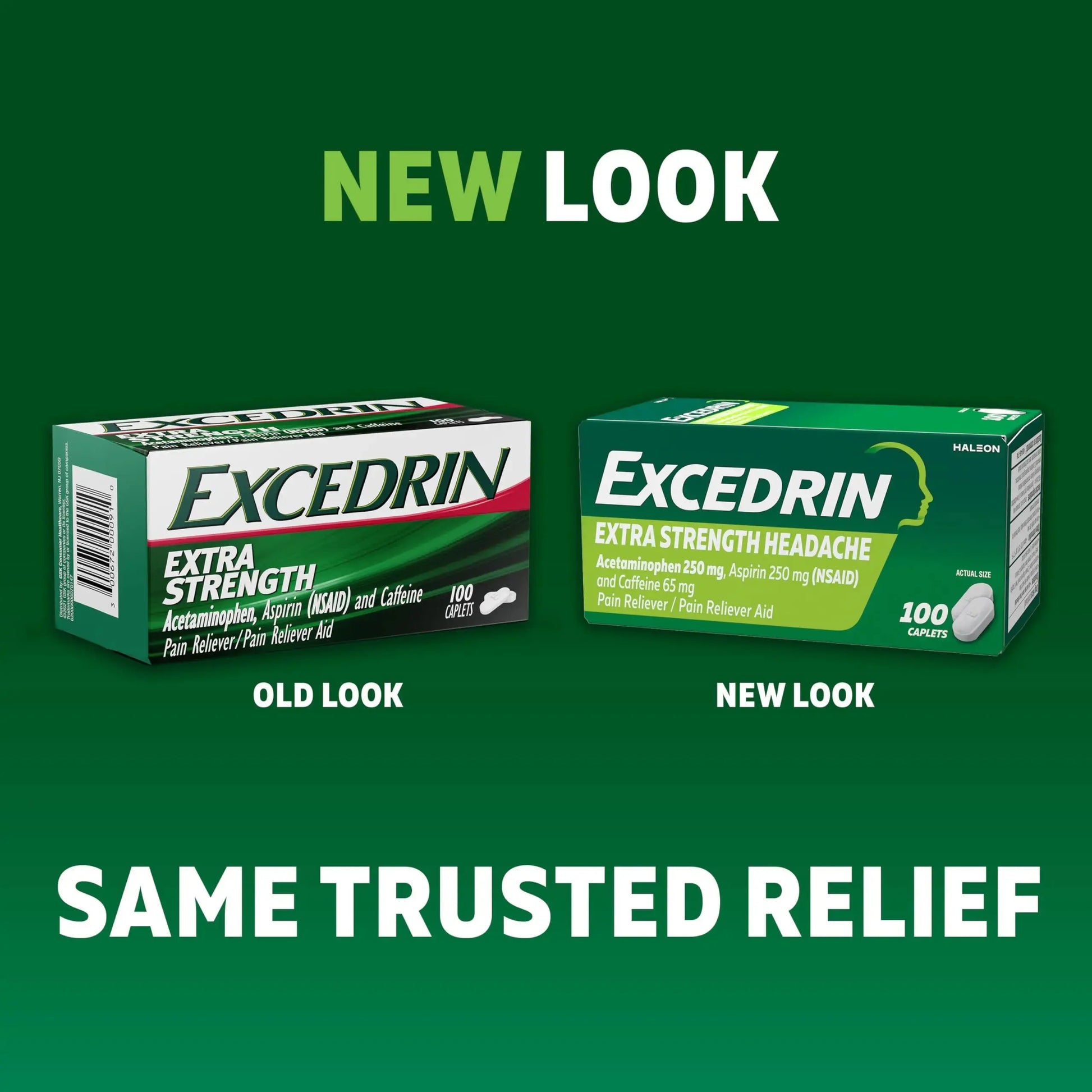 Excedrin Extra Strength Pain Relief Caplets – Headache Relief – 100 Count ExcedrinAu supplements